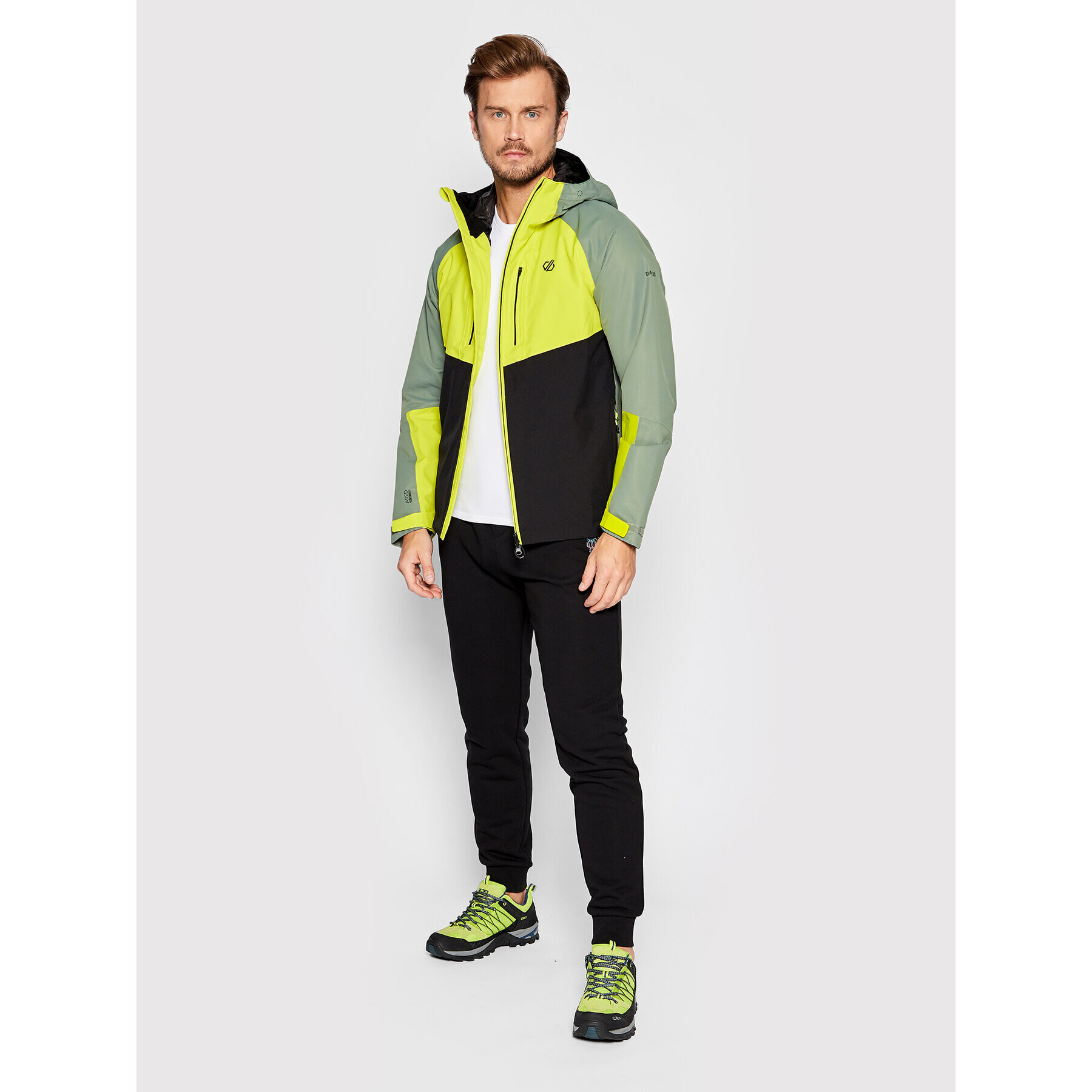 Dare2B Яке за дъжд Soaring II DMW515 Зелен Regular Fit - Pepit.bg