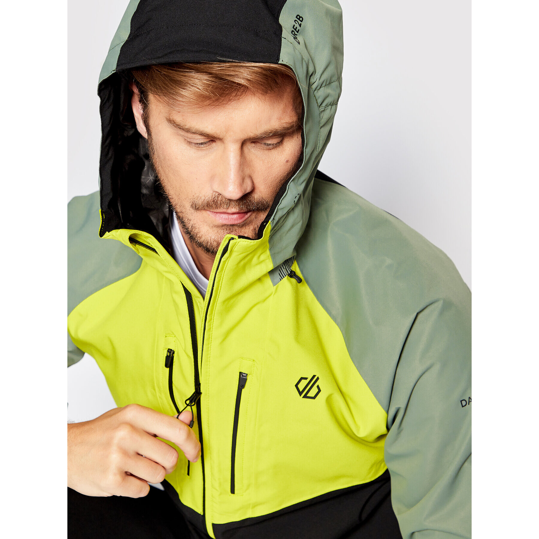 Dare2B Яке за дъжд Soaring II DMW515 Зелен Regular Fit - Pepit.bg