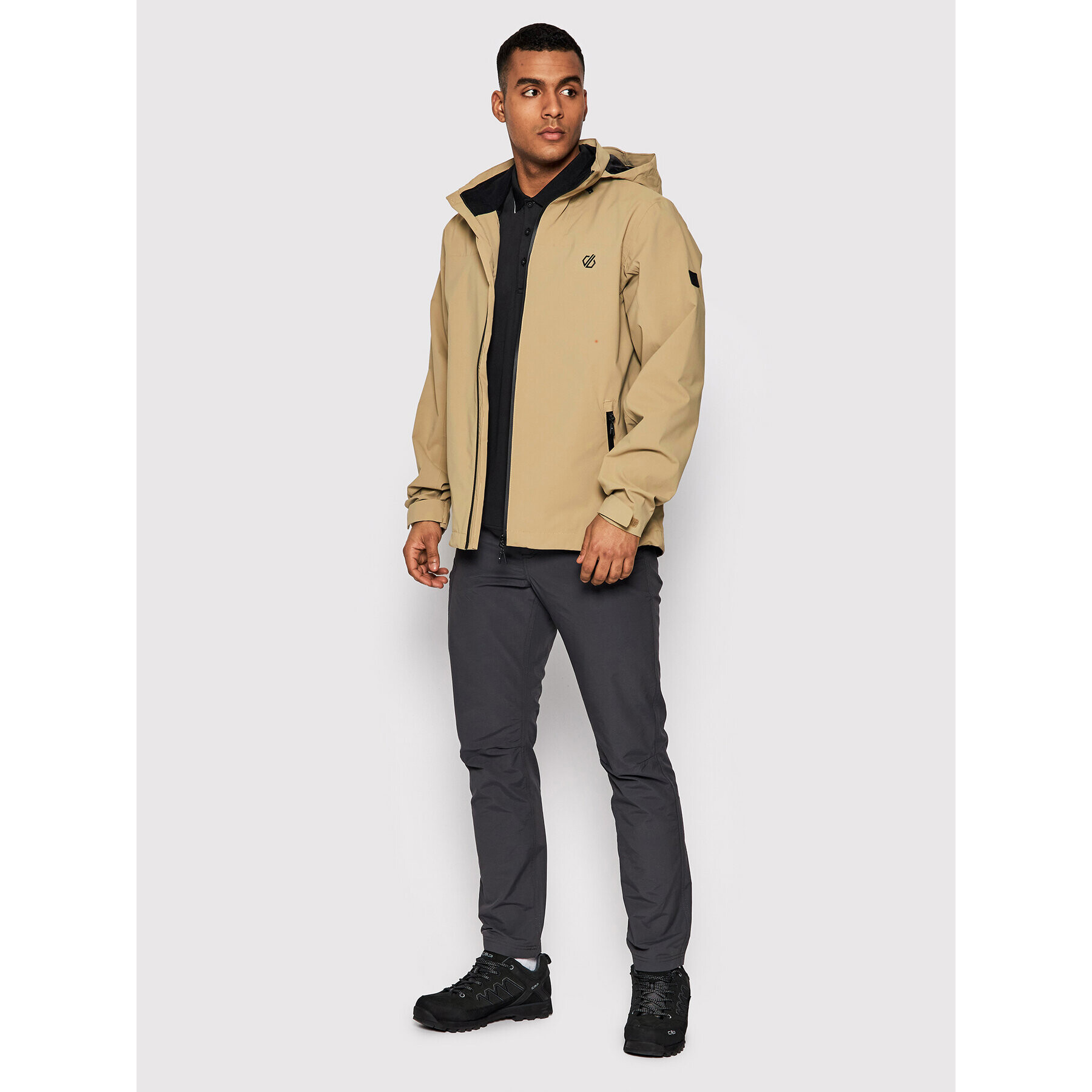 Dare2B Яке за дъжд Switch Out DMW516 Бежов Regular Fit - Pepit.bg