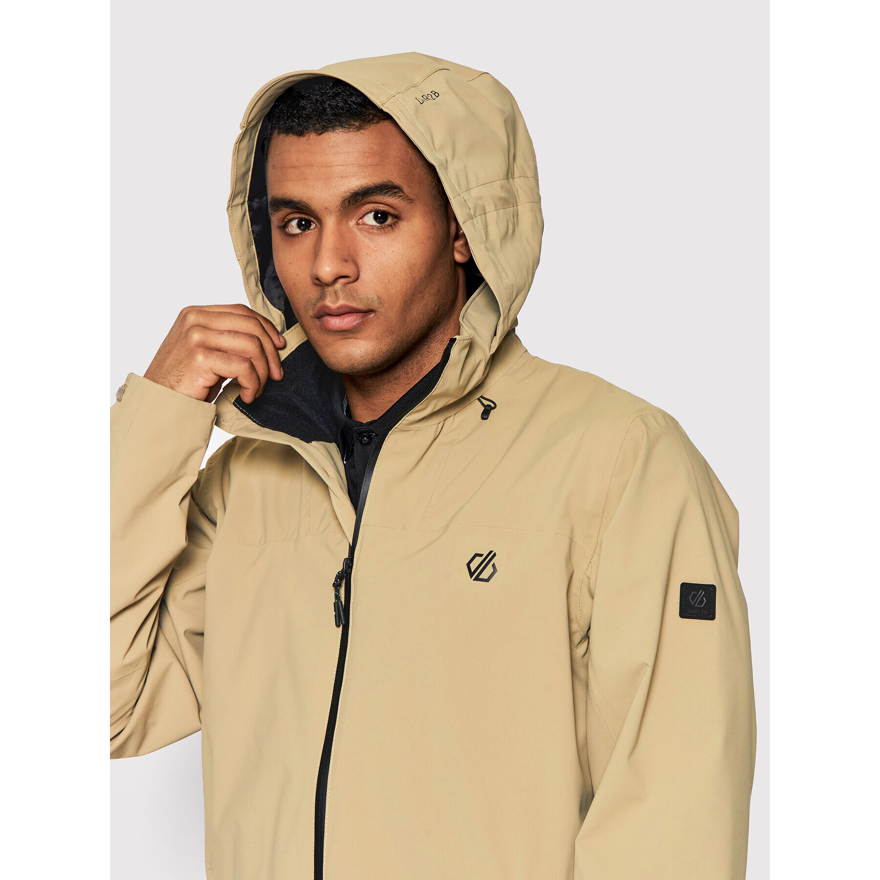 Dare2B Яке за дъжд Switch Out DMW516 Бежов Regular Fit - Pepit.bg