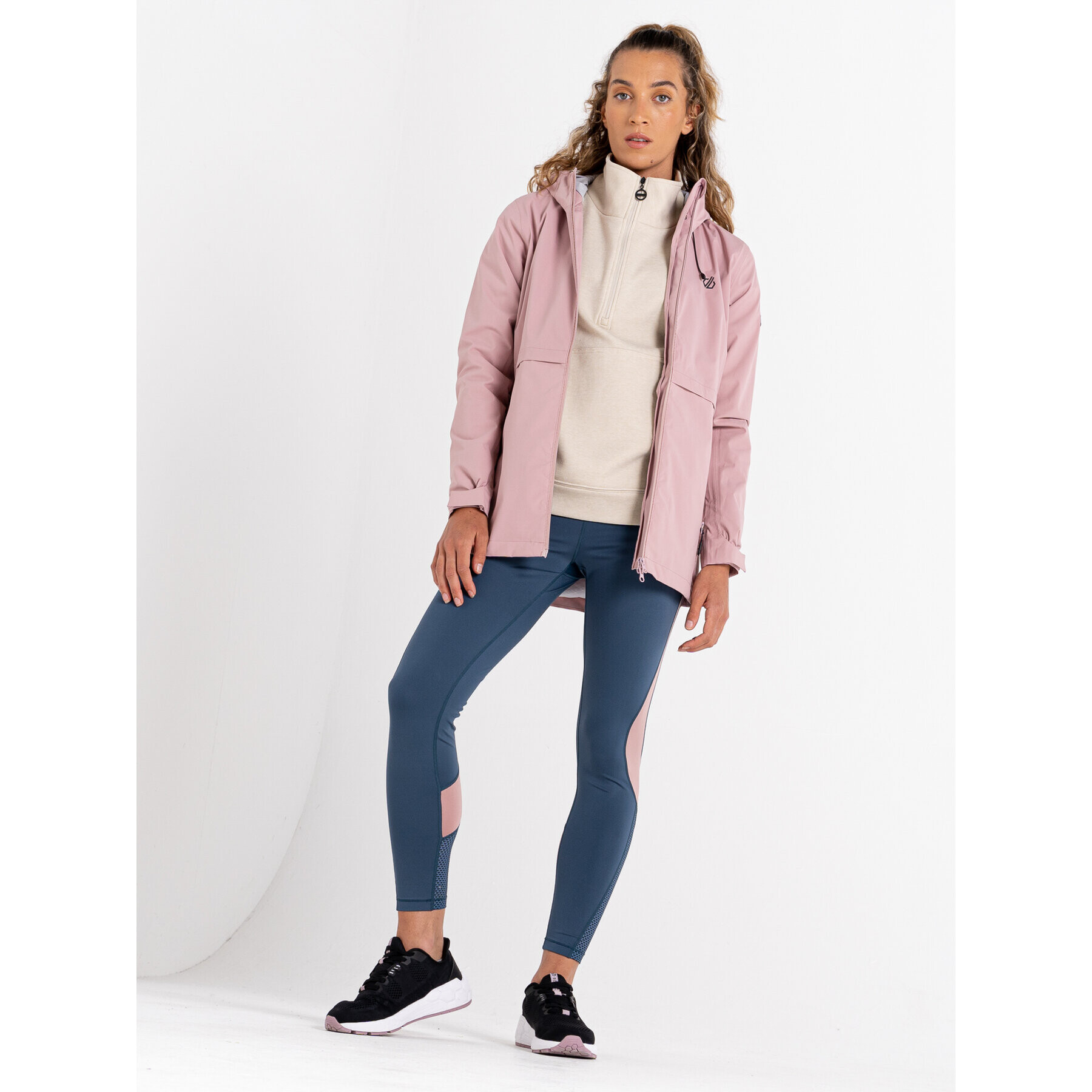 Dare2B Яке за дъжд Switch Up DWW516 Розов Regular Fit - Pepit.bg