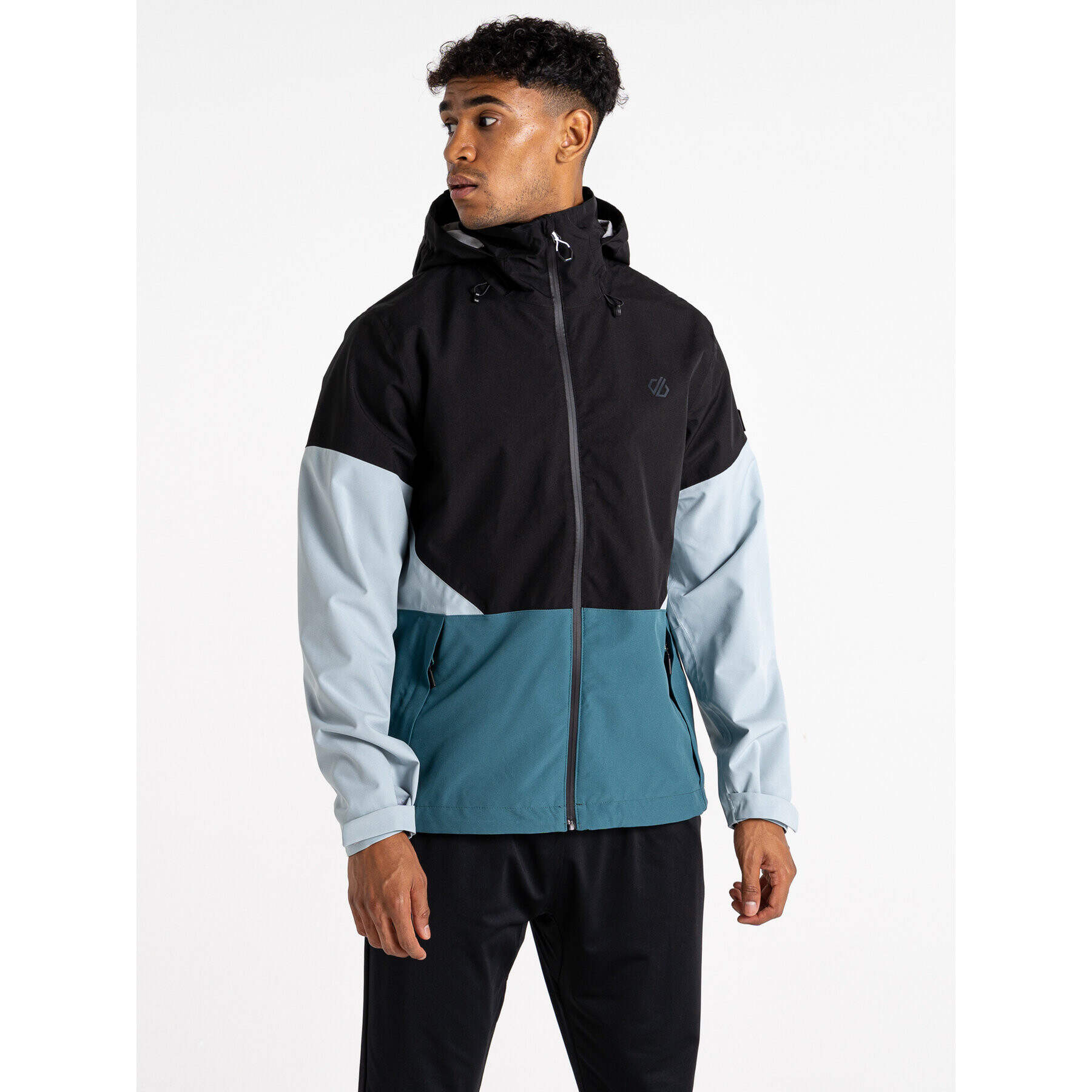 Dare2B Яке за дъжд Terrain Jacket DMW550 Черен Regular Fit - Pepit.bg