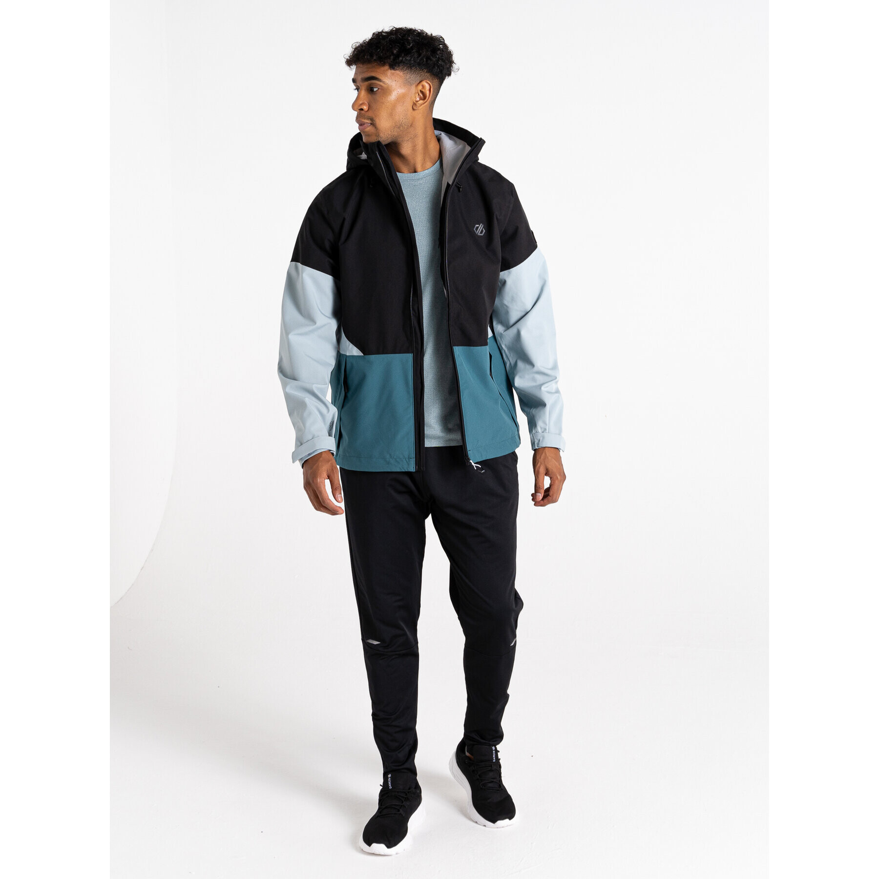 Dare2B Яке за дъжд Terrain Jacket DMW550 Черен Regular Fit - Pepit.bg