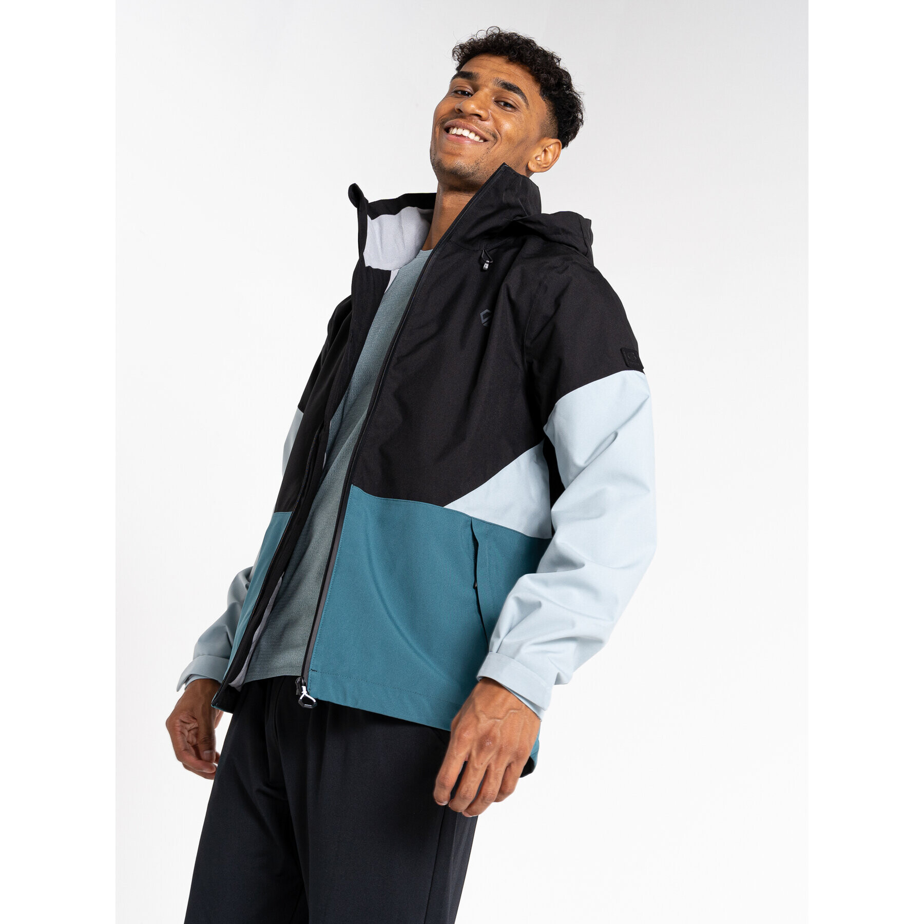 Dare2B Яке за дъжд Terrain Jacket DMW550 Черен Regular Fit - Pepit.bg