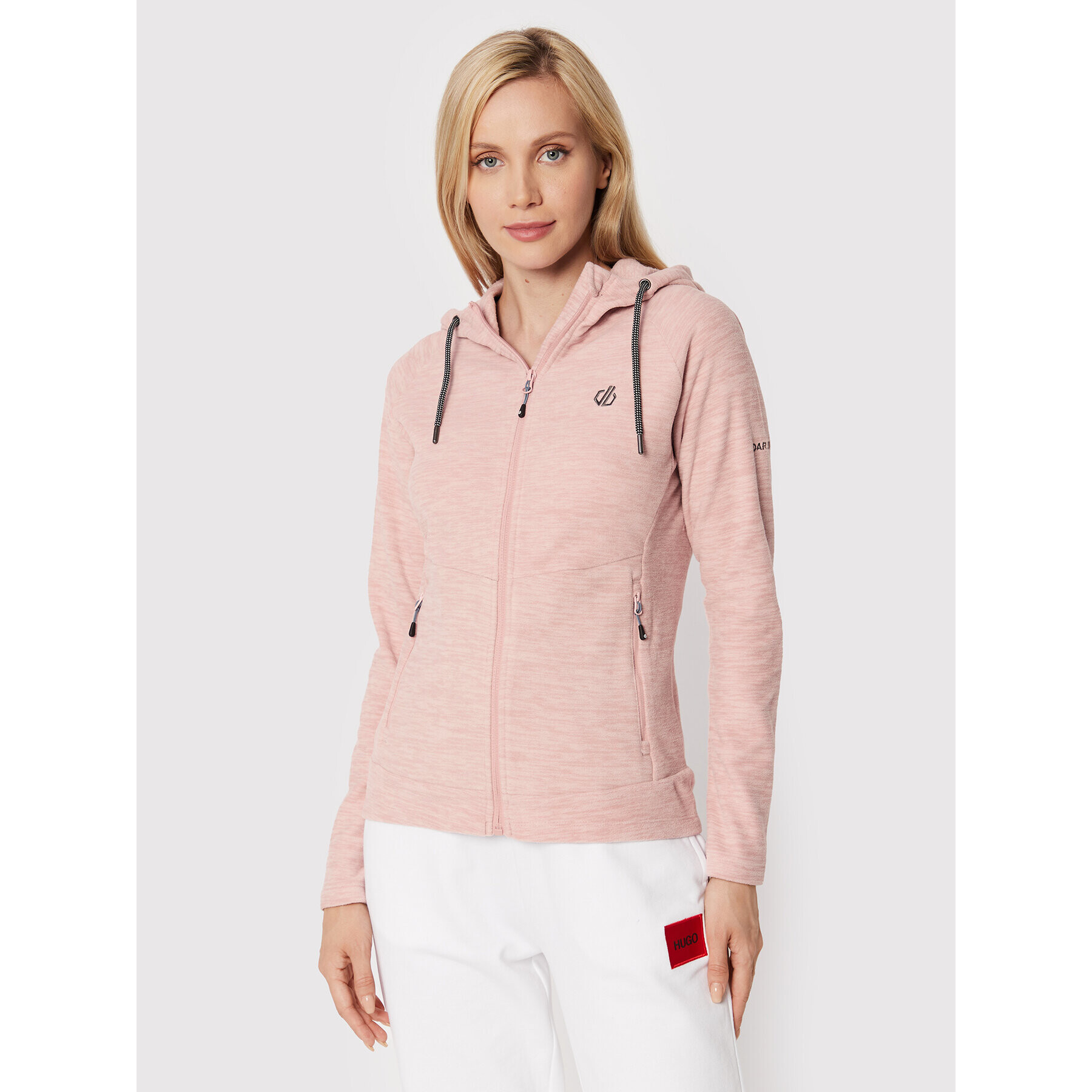 Dare2B Полар Out & Out DWA513 Розов Slim Fit - Pepit.bg