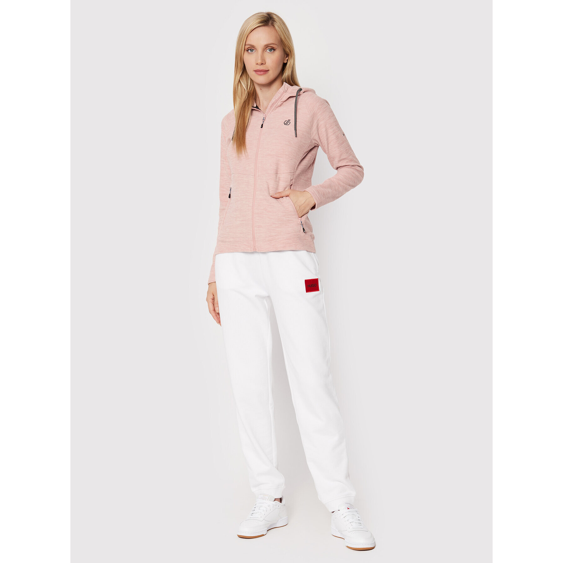Dare2B Полар Out & Out DWA513 Розов Slim Fit - Pepit.bg