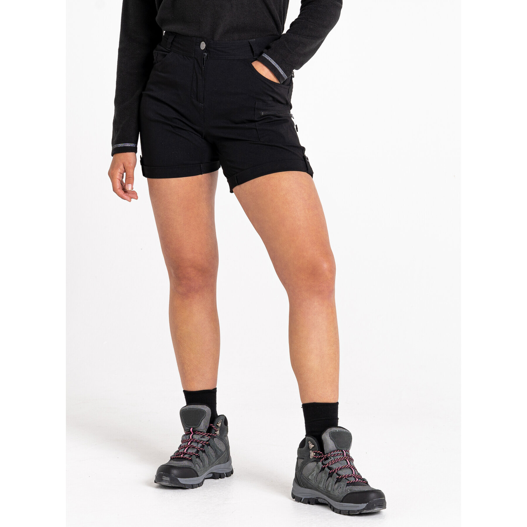 Dare2B Спортни шорти Melodic II DWJ412 Черен Regular Fit - Pepit.bg