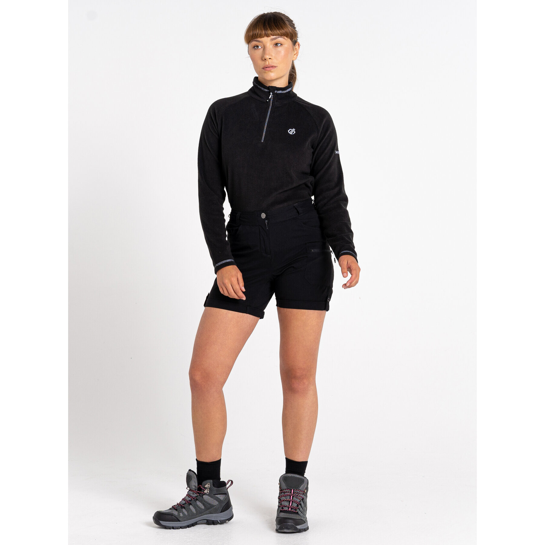 Dare2B Спортни шорти Melodic II DWJ412 Черен Regular Fit - Pepit.bg