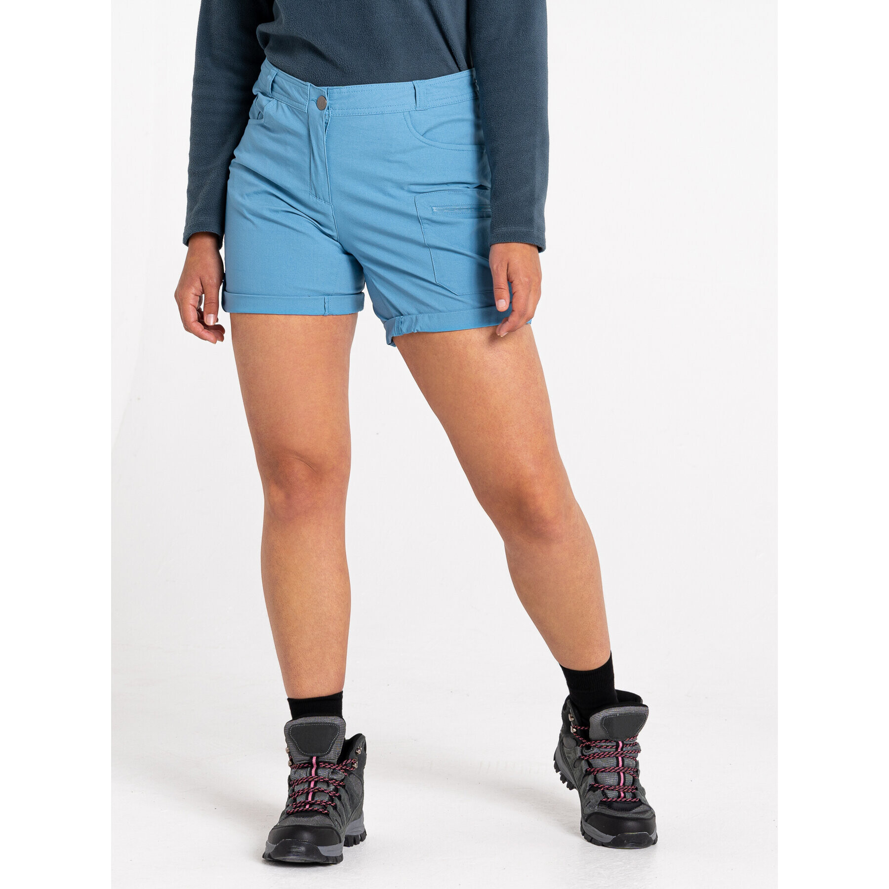 Dare2B Спортни шорти Melodic II DWJ412 Син Regular Fit - Pepit.bg