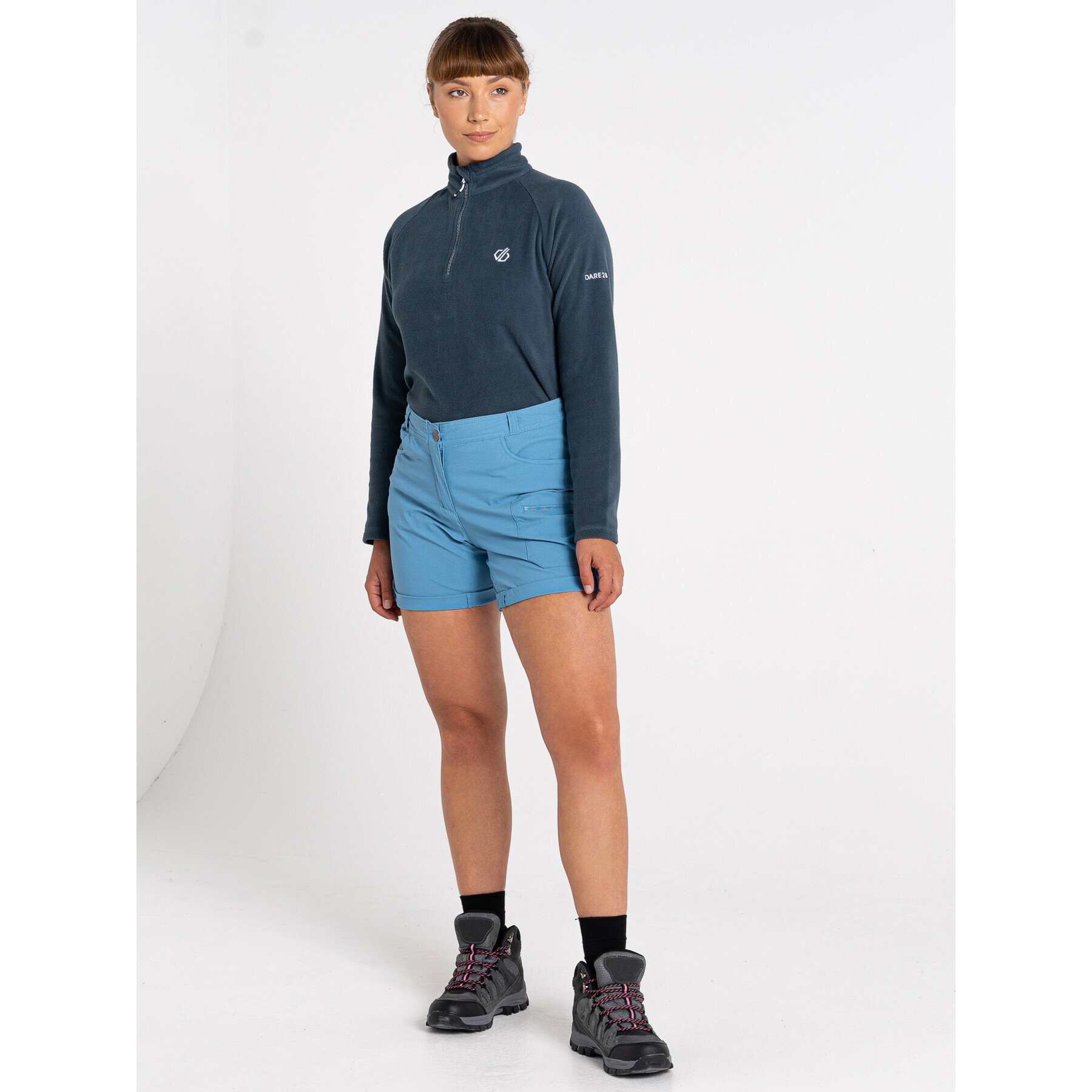 Dare2B Спортни шорти Melodic II DWJ412 Син Regular Fit - Pepit.bg