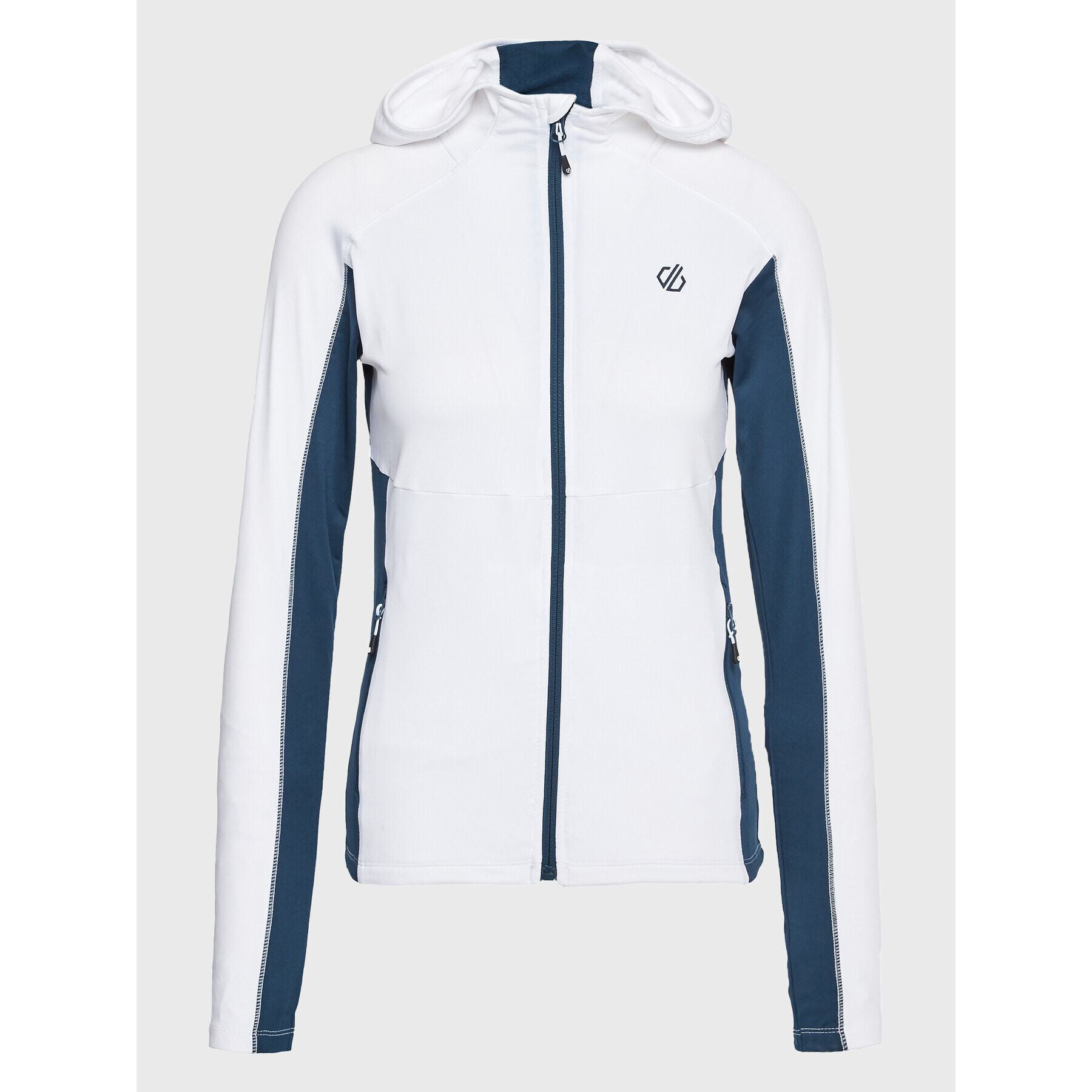 Dare2B Суитшърт от техническо трико Convey II DWL529 Бял Regular Fit - Pepit.bg