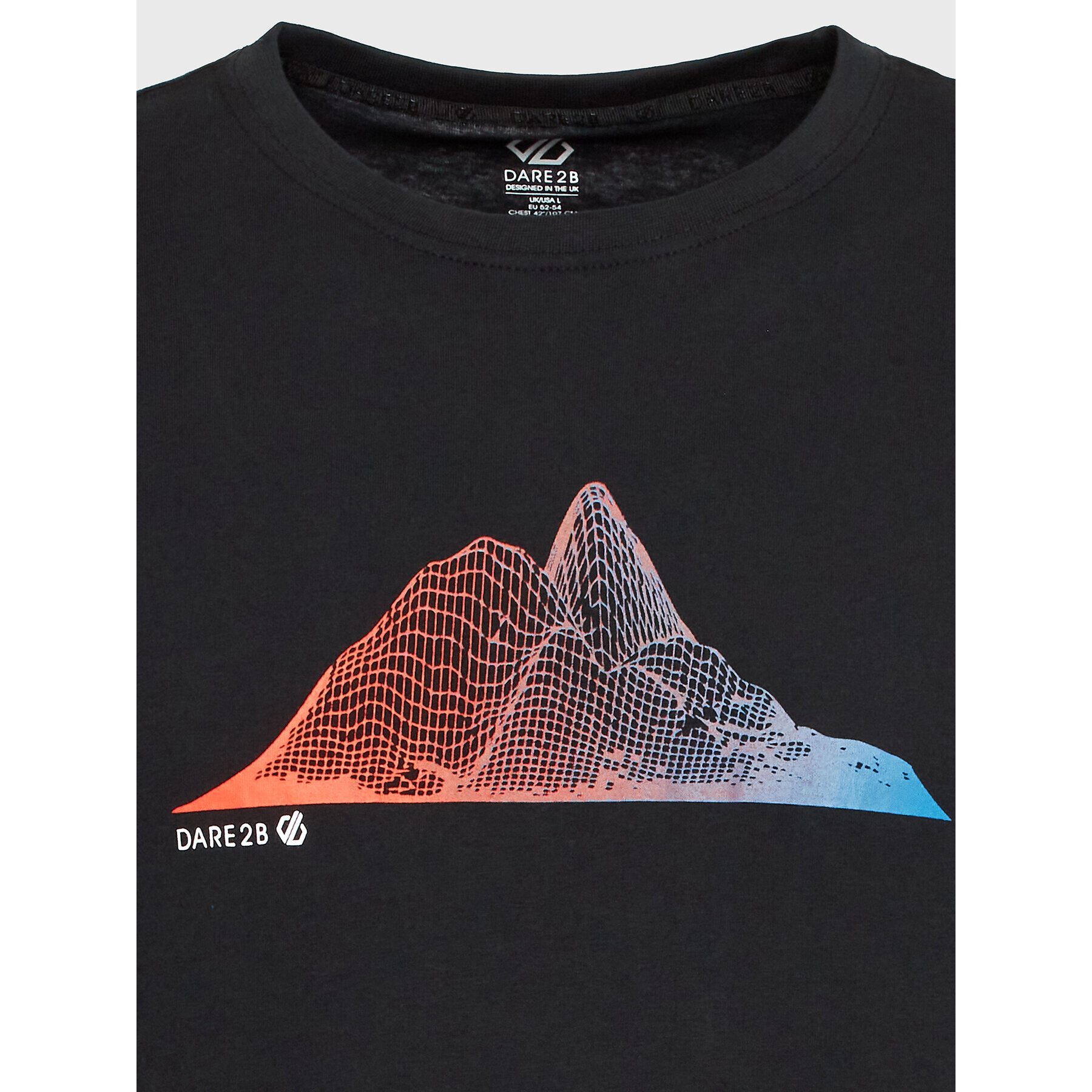 Dare2B Тишърт DMT685 Черен Regular Fit - Pepit.bg