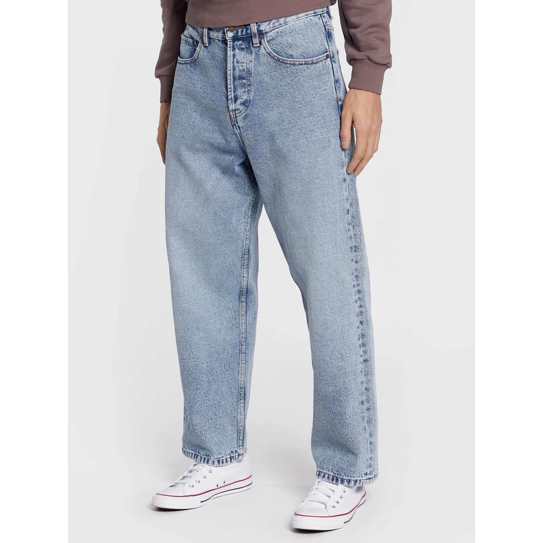 DC Дънки Worker Indigo Vintage Wash ADYDP03058 Син Baggy Fit - Pepit.bg