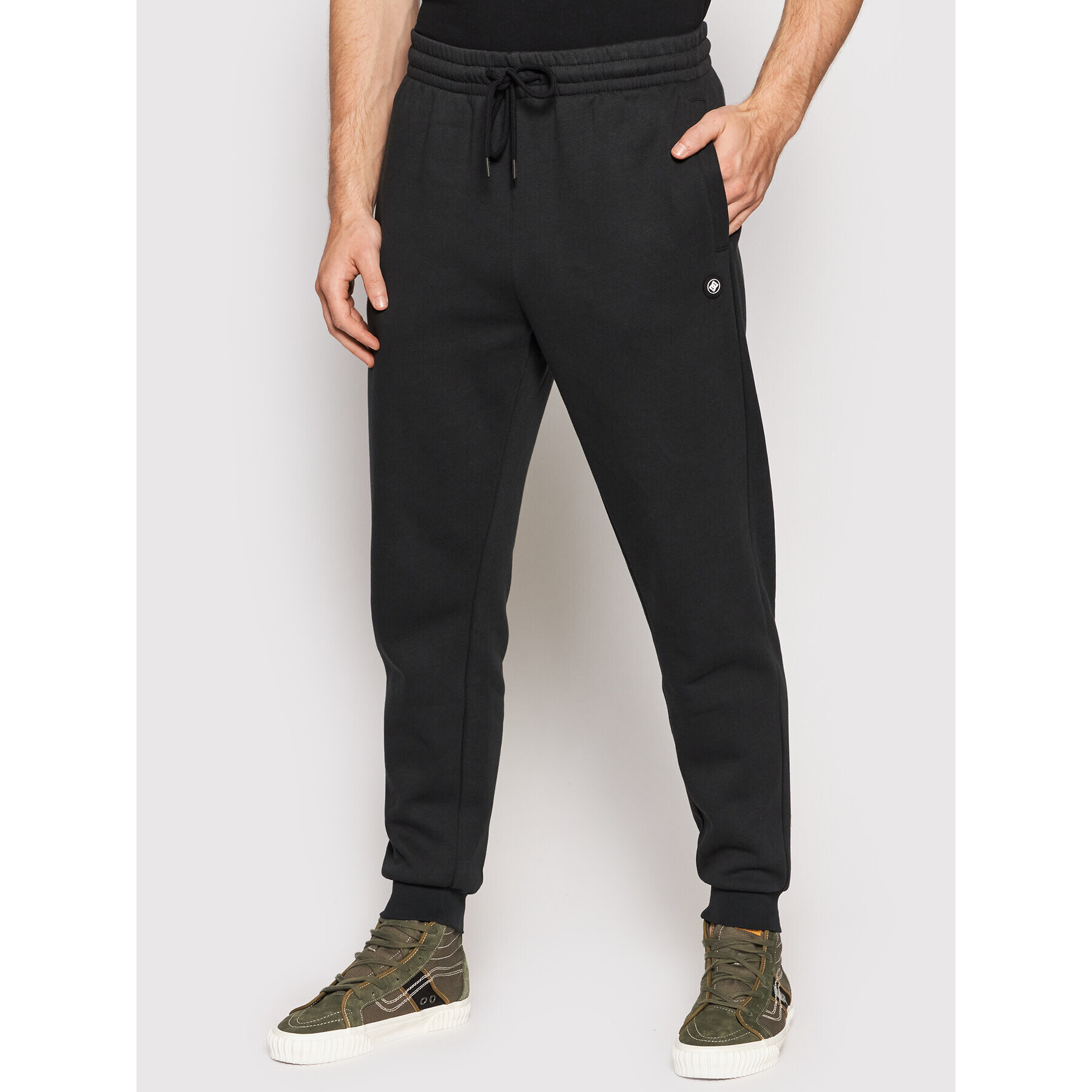 DC Долнище анцуг Riot ADYFB03055 Черен Regular Fit - Pepit.bg