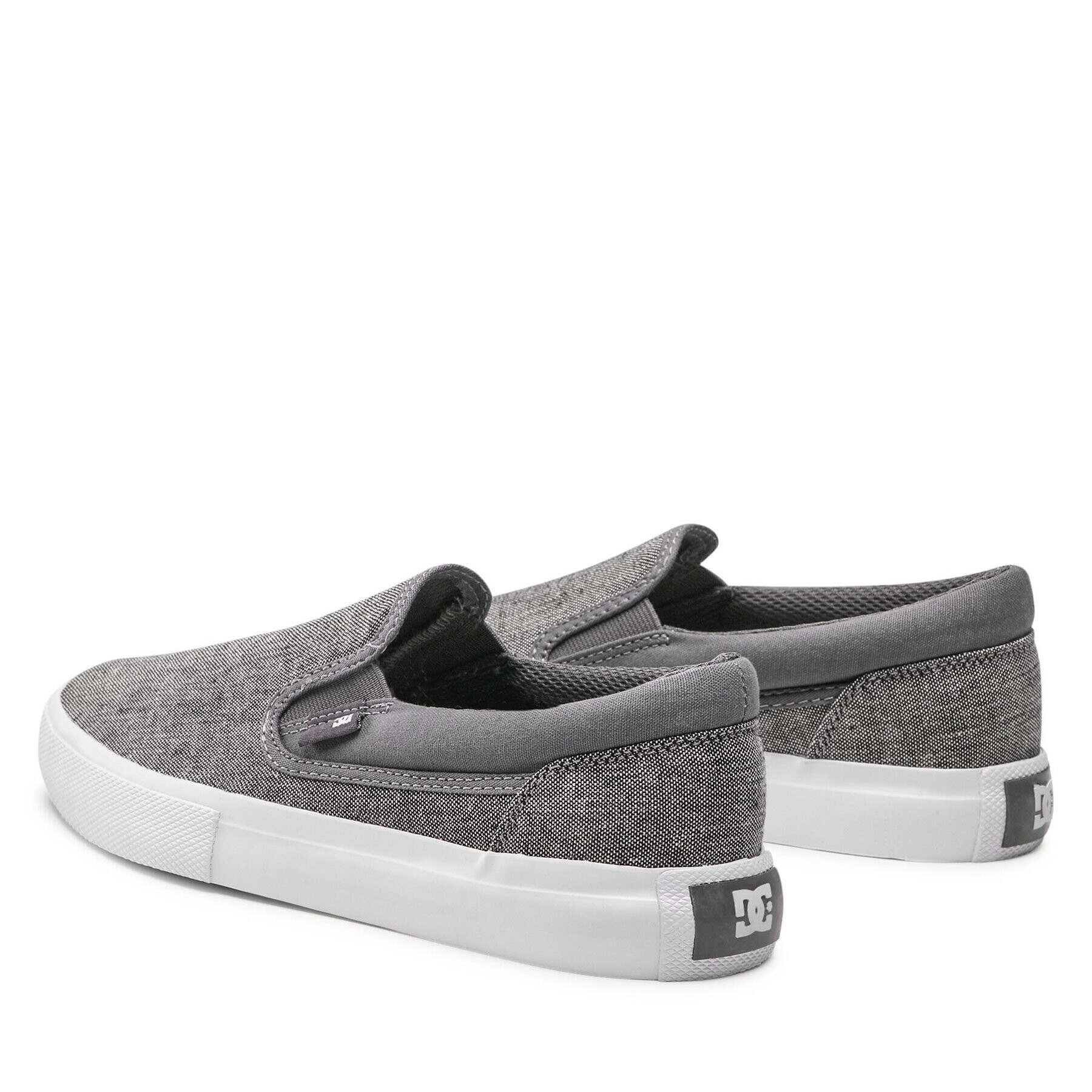 DC Гуменки Manual Slip-On ADYS300676 Сив - Pepit.bg