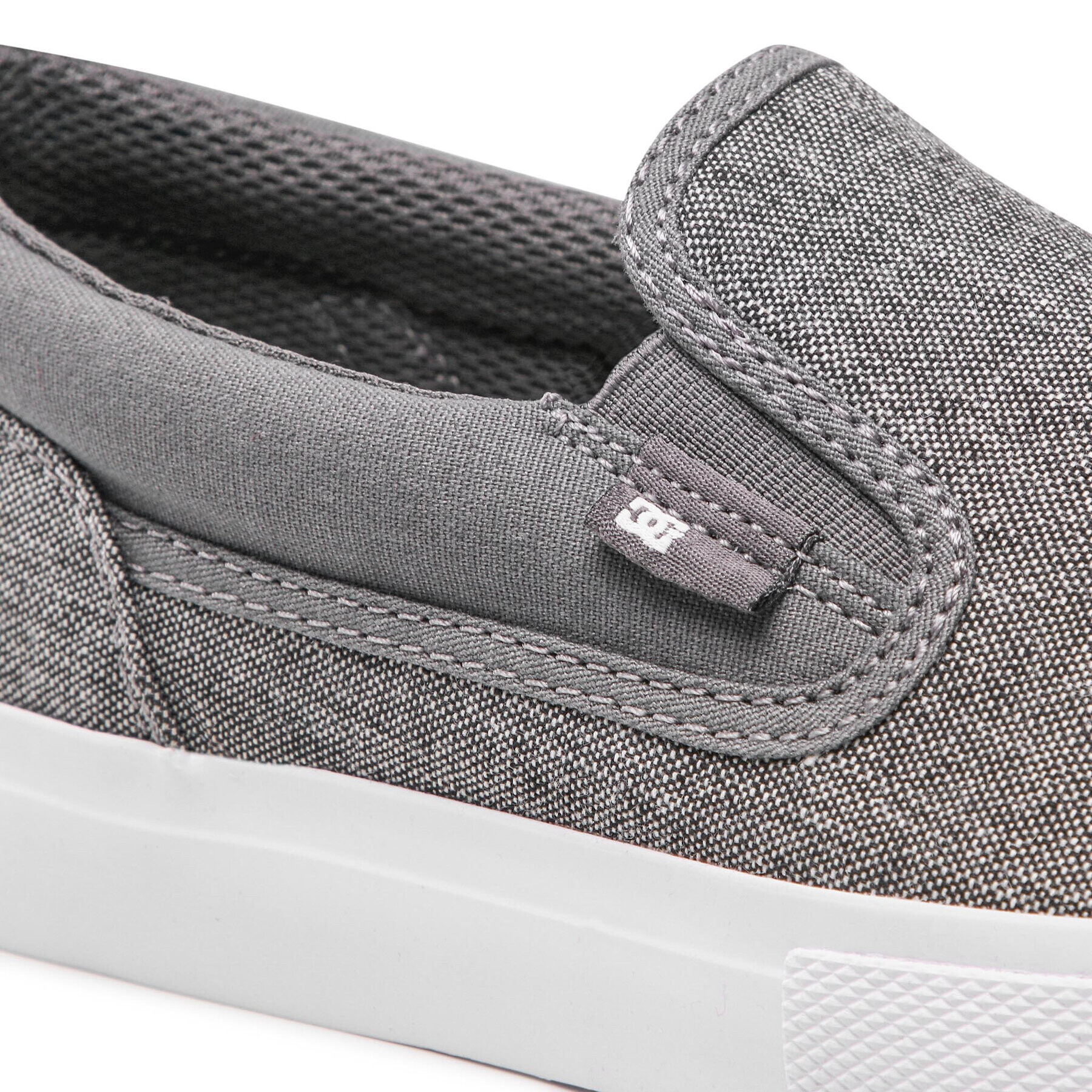 DC Гуменки Manual Slip-On ADYS300676 Сив - Pepit.bg