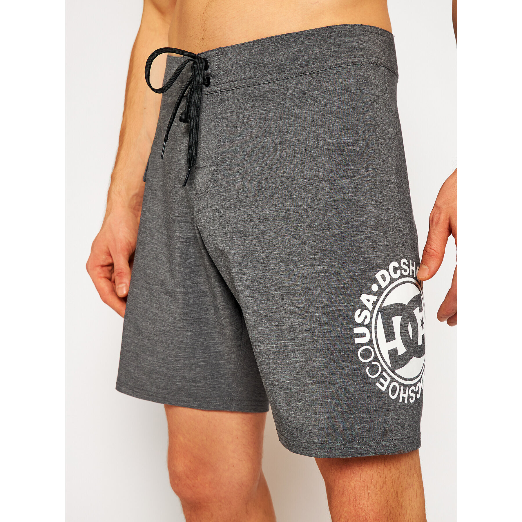 DC Плувни шорти Gone Local 18" EDYBS03089 Сив Regular Fit - Pepit.bg