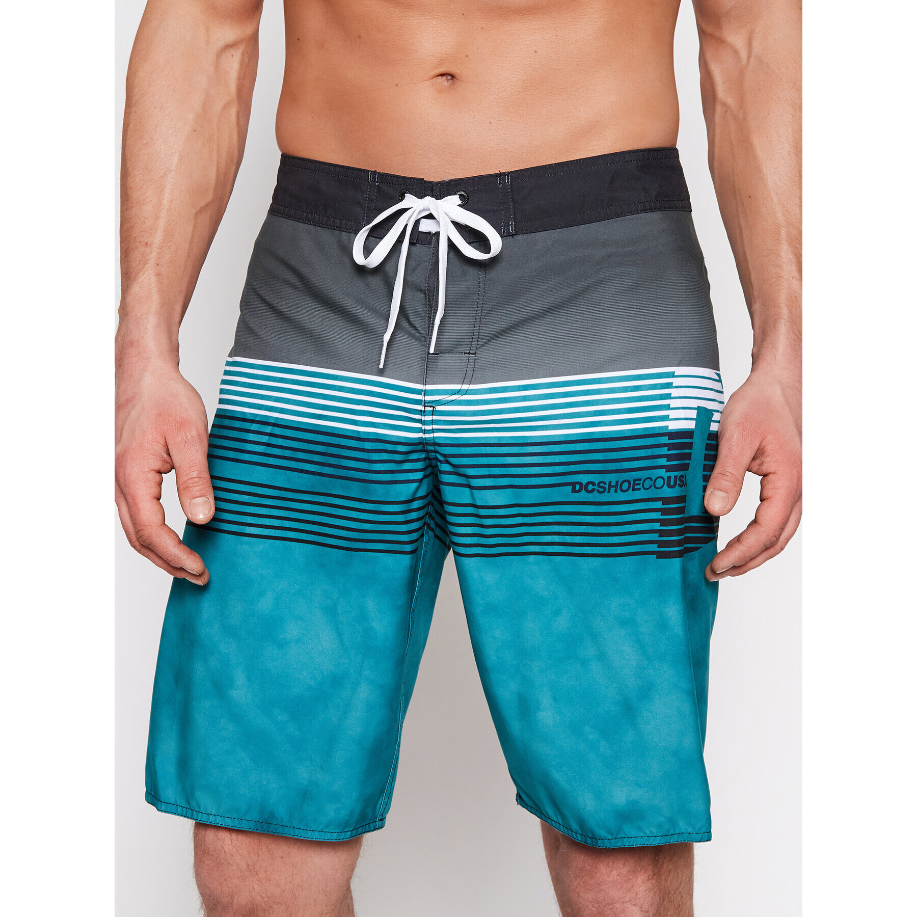 DC Плувни шорти Kuseck 21" EDYBS03092 Зелен Regular Fit - Pepit.bg