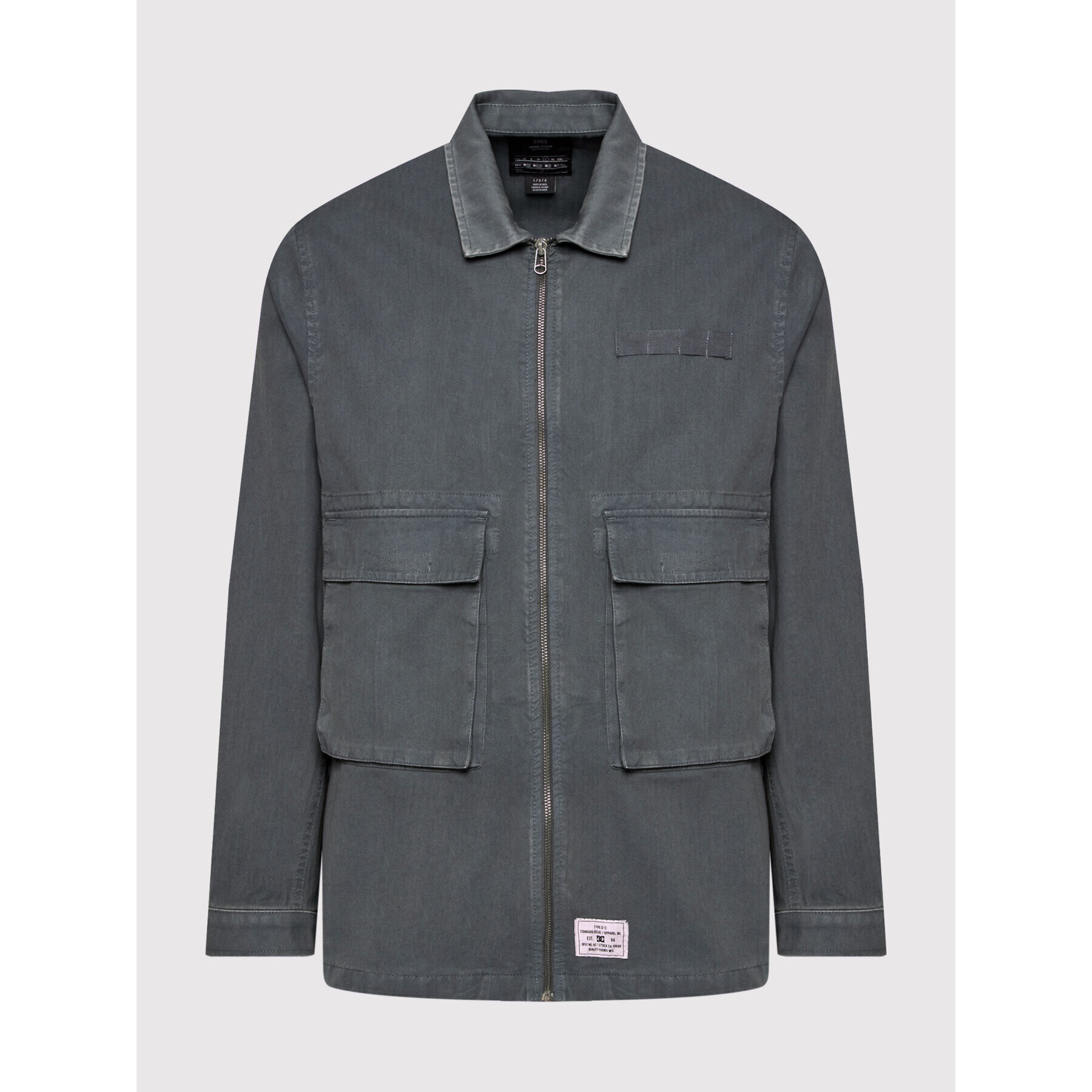 DC Преходно яке ADYJK03141 Сив Regular Fit - Pepit.bg