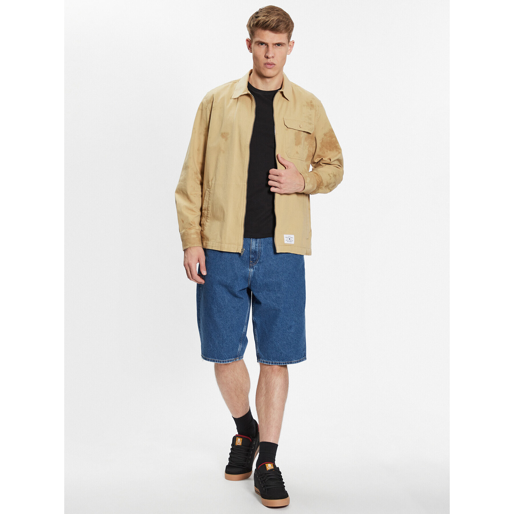 DC Преходно яке ADYWT03101 Бежов Regular Fit - Pepit.bg