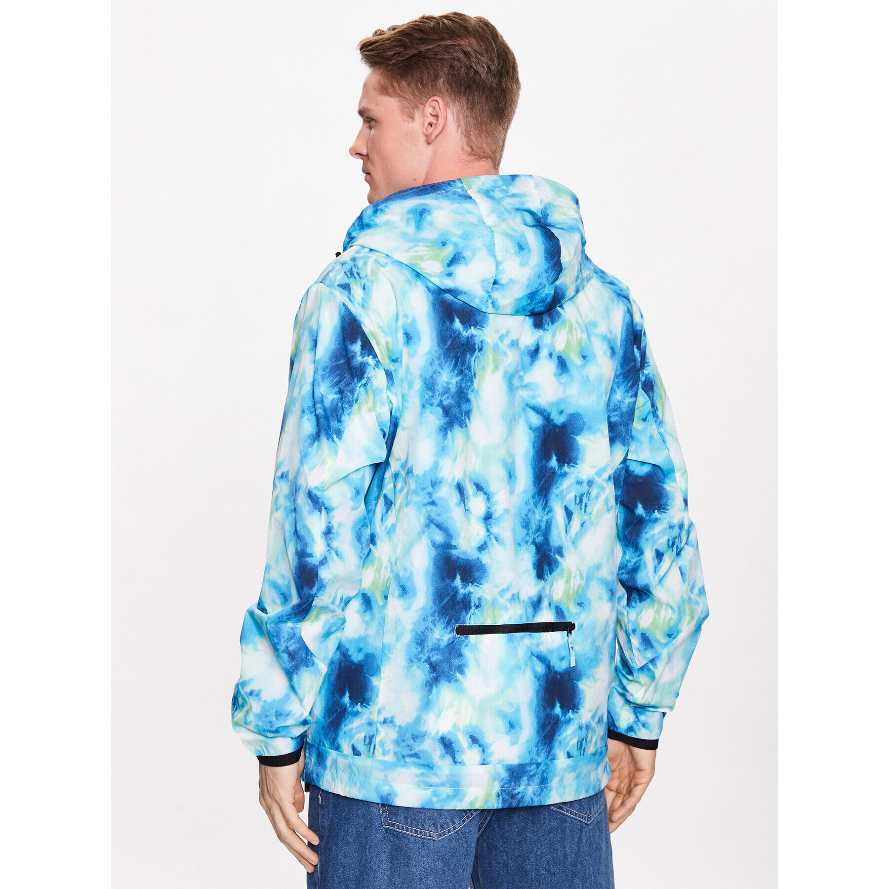 DC Преходно яке Define Print ADYJK03168 Син Regular Fit - Pepit.bg