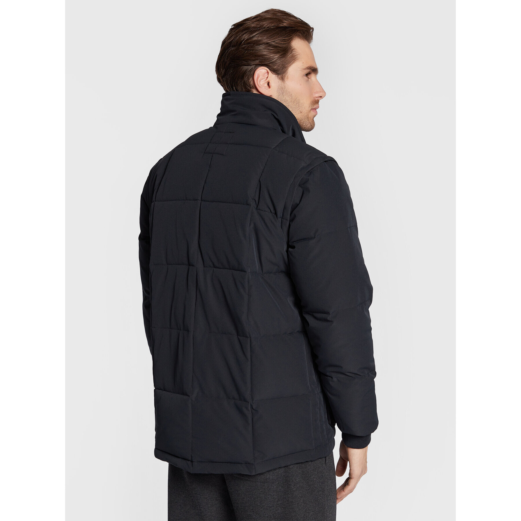 DC Пухено яке The Bandit ADYJK03145 Черен Regular Fit - Pepit.bg