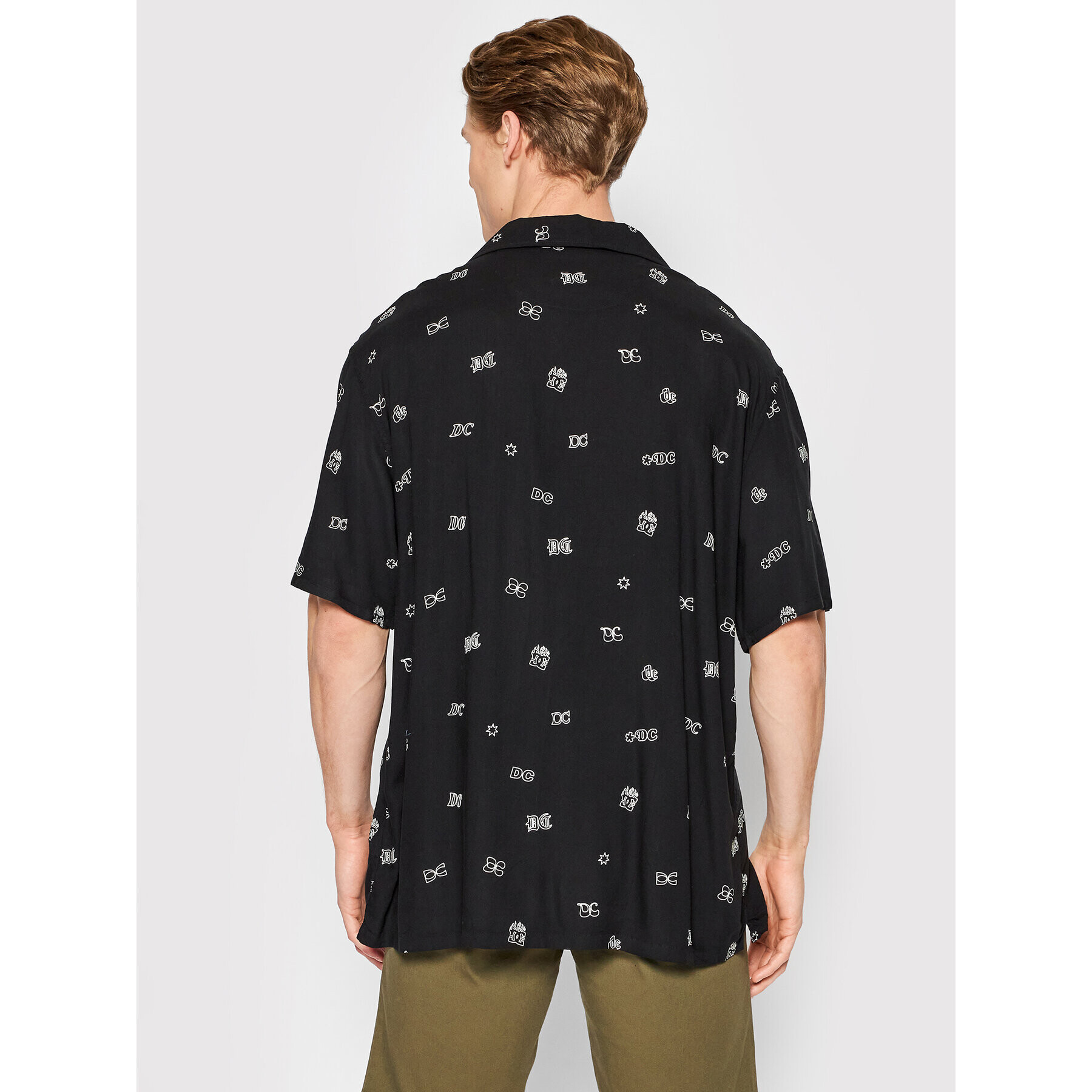 DC Риза Ditzy ADYWT03096 Черен Regular Fit - Pepit.bg