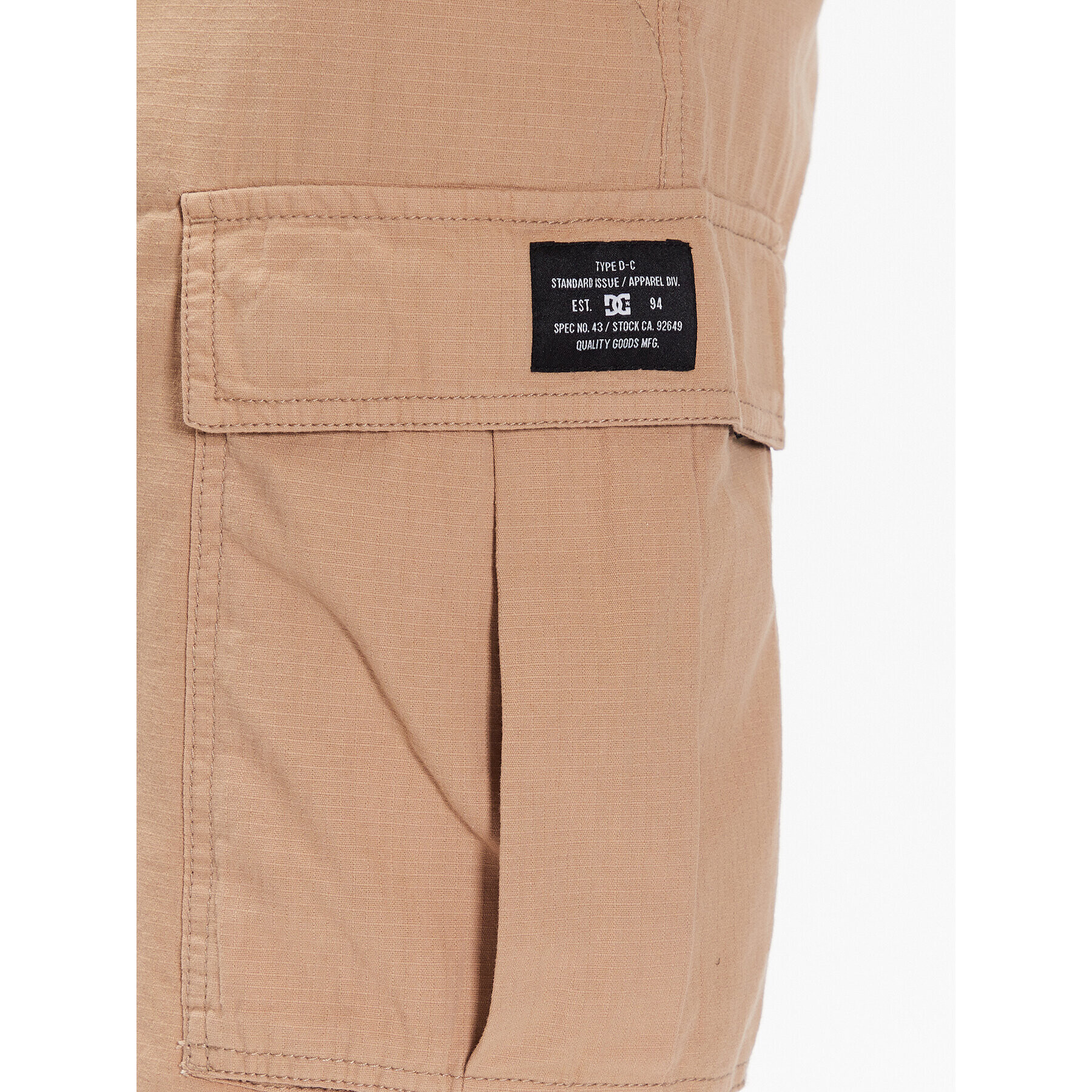 DC Шорти от плат Tundra ADYWS03068 Бежов Regular Fit - Pepit.bg