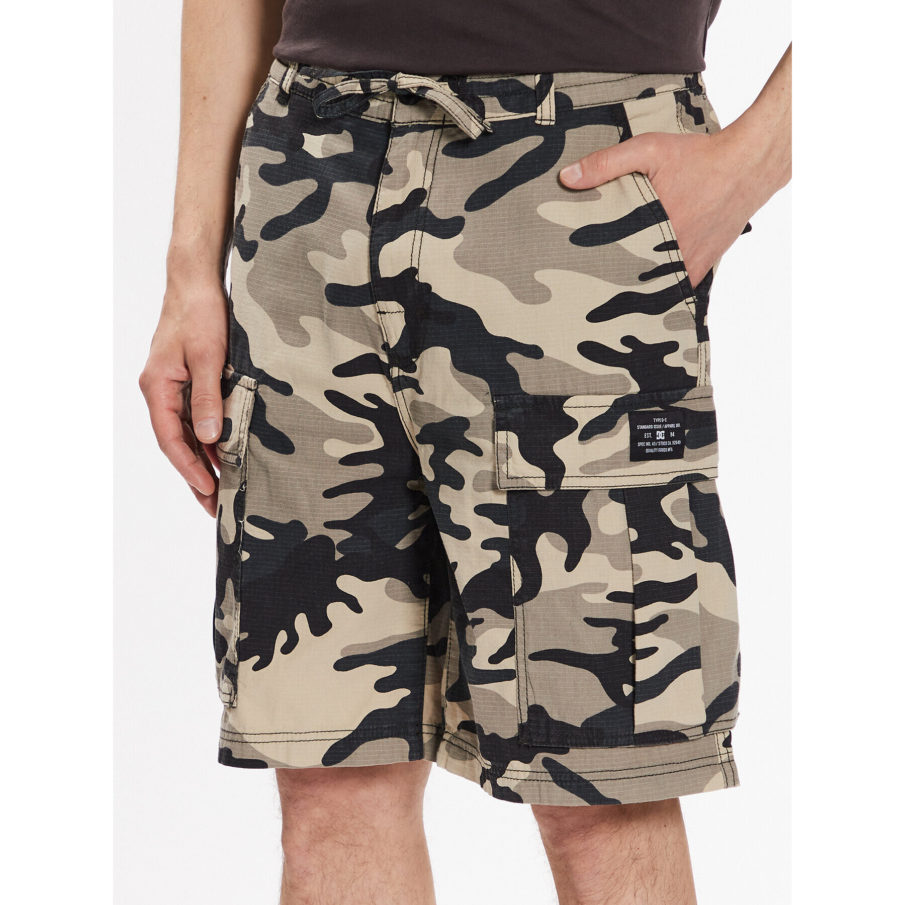 DC Шорти от плат Tundra ADYWS03068 Цветен Regular Fit - Pepit.bg
