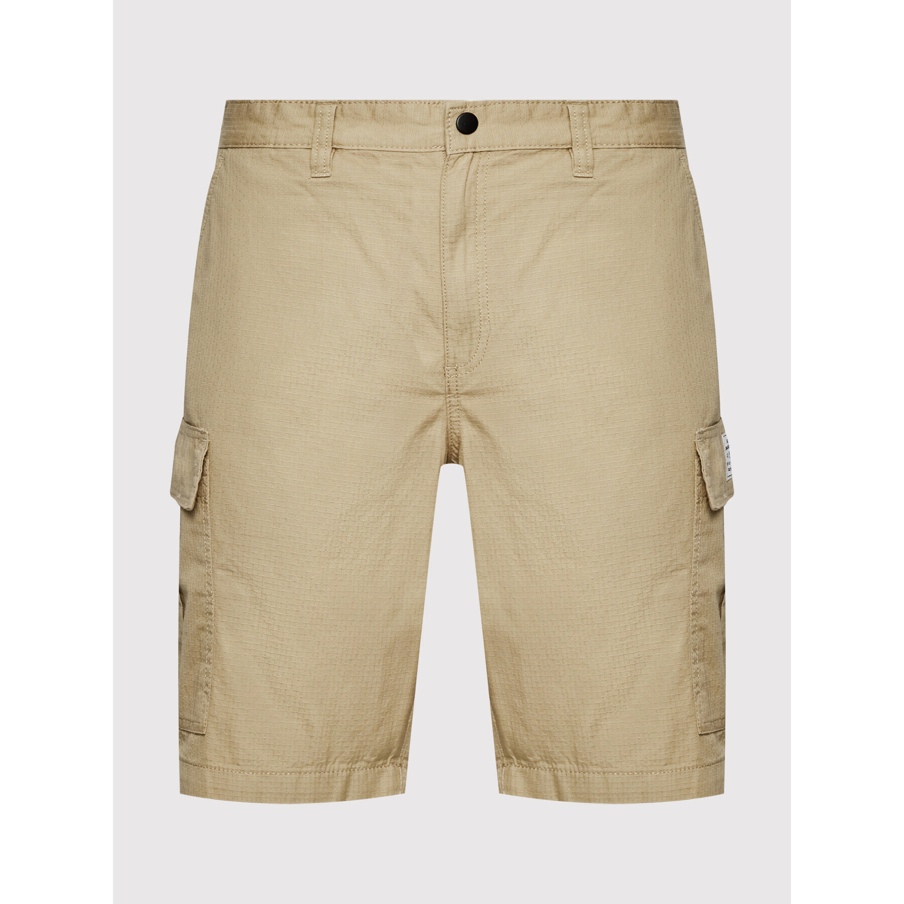 DC Шорти от плат Warehouse ADYWS03062 Бежов Relaxed Fit - Pepit.bg