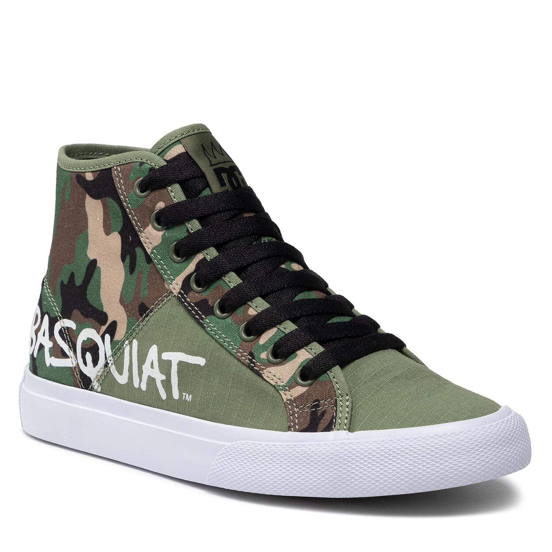 DC Сникърси Basquiat Manual Hi ADYS300687 Зелен - Pepit.bg