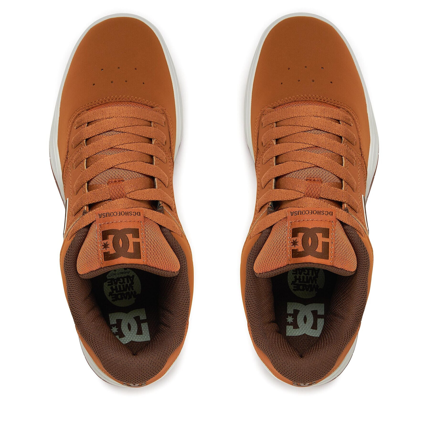 DC Сникърси Central Shoe ADYS100551 Кафяв - Pepit.bg