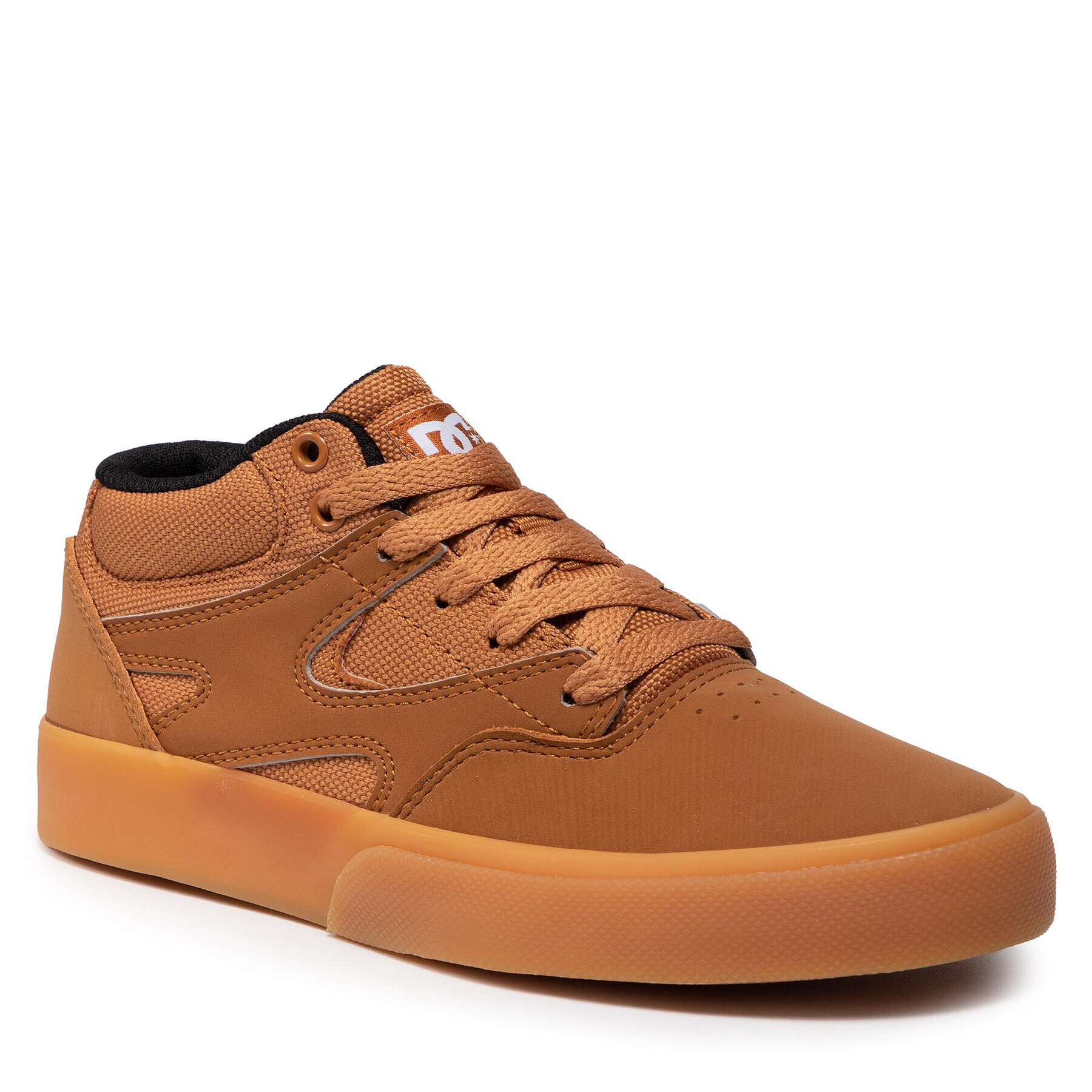 DC Сникърси Kalis Vulc Mid ADBS300367 Кафяв - Pepit.bg