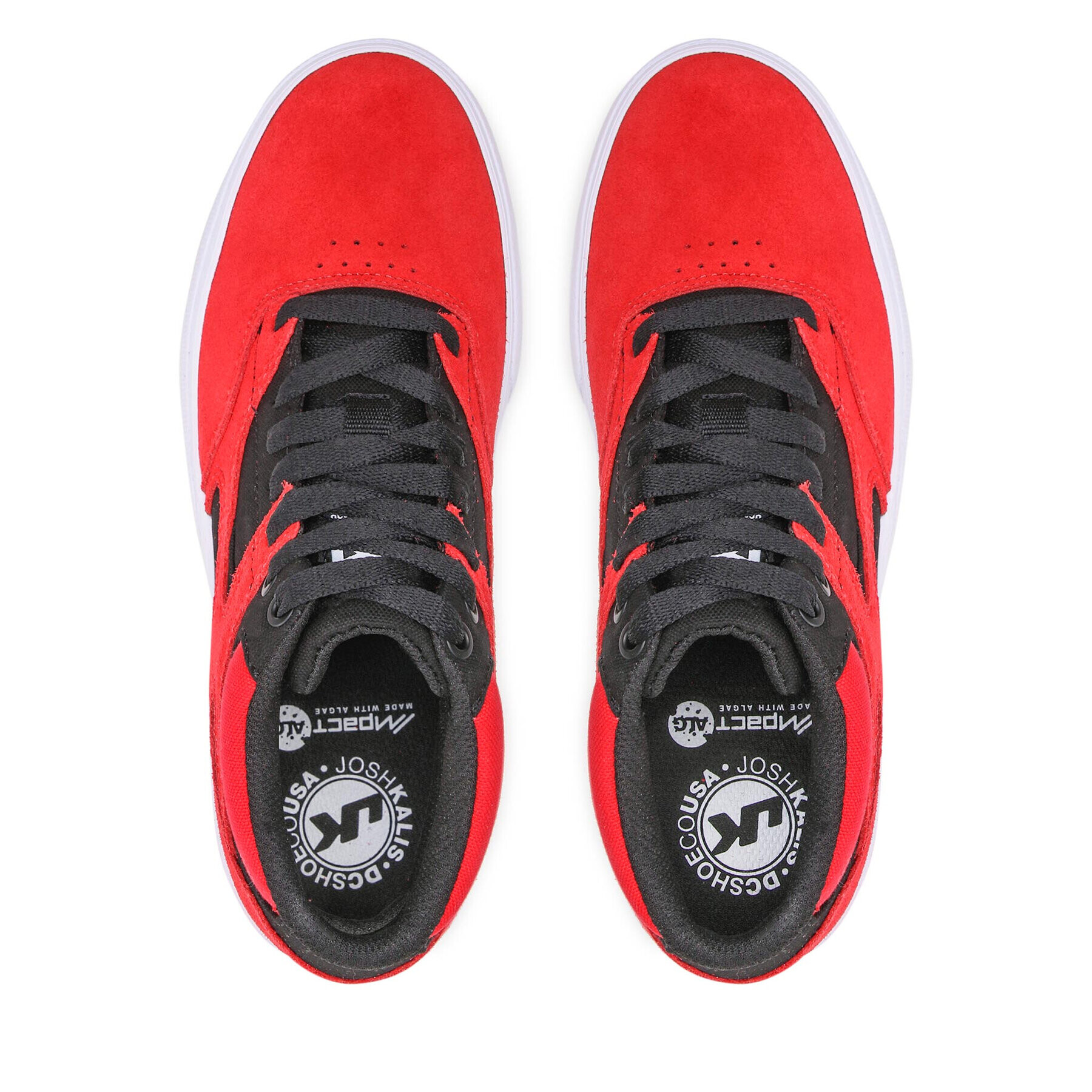 DC Сникърси Kalis Vulc Mid ADYS300622 Червен - Pepit.bg
