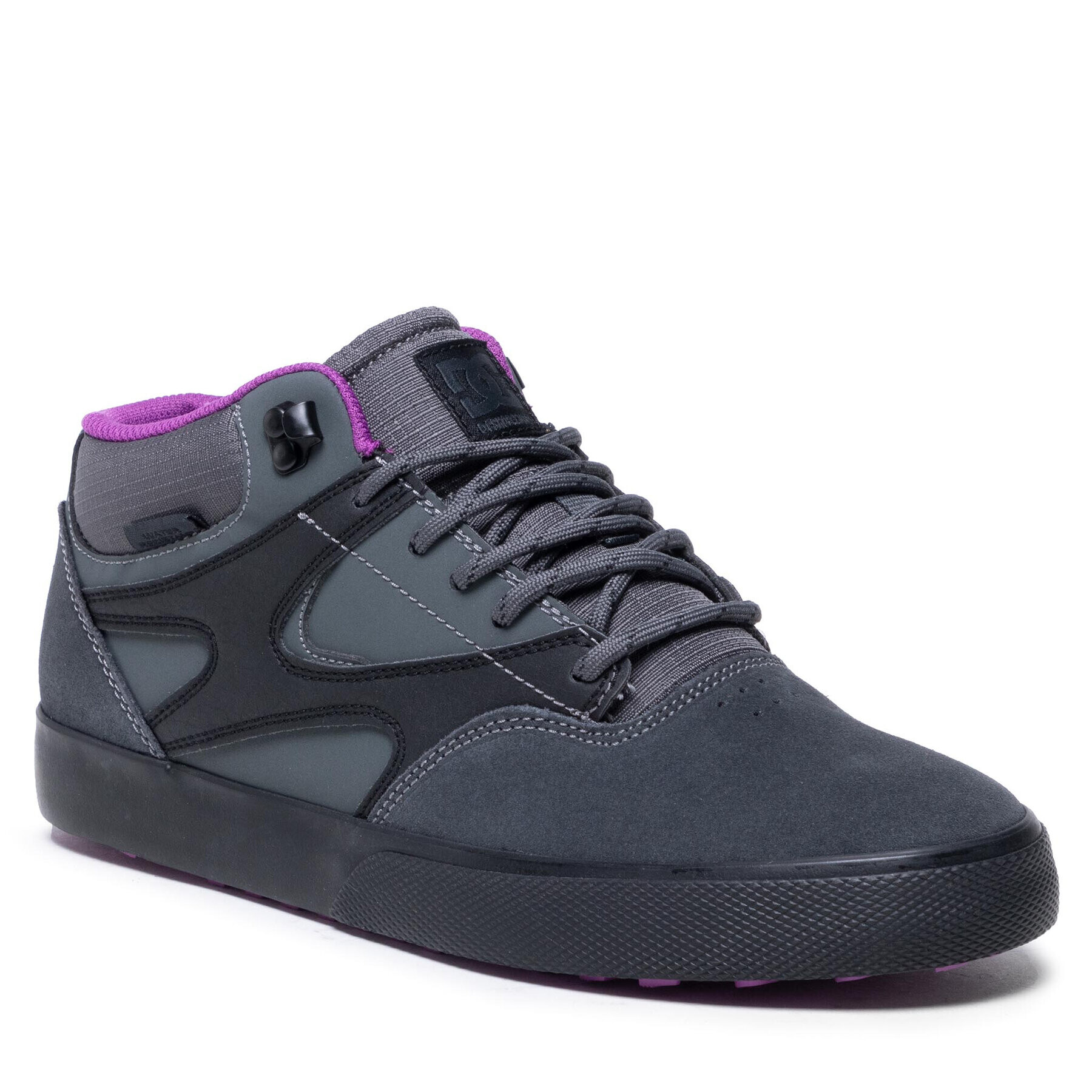 DC Сникърси Kalis Vulc Mid Wnt ADYS300641 Сив - Pepit.bg