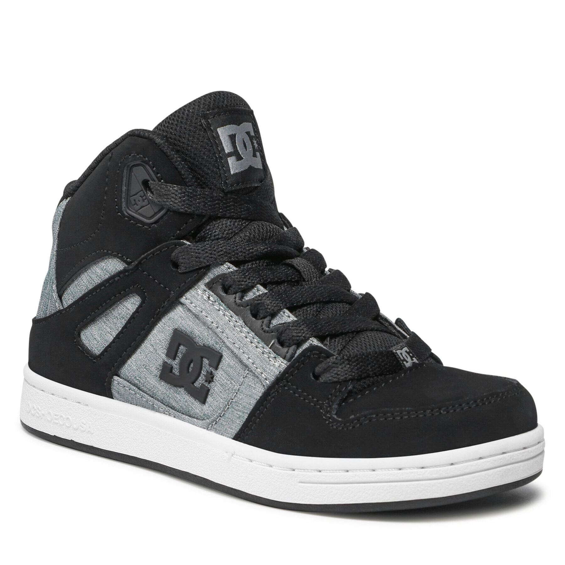 DC Сникърси Pure High-Top ADBS100242 Черен - Pepit.bg