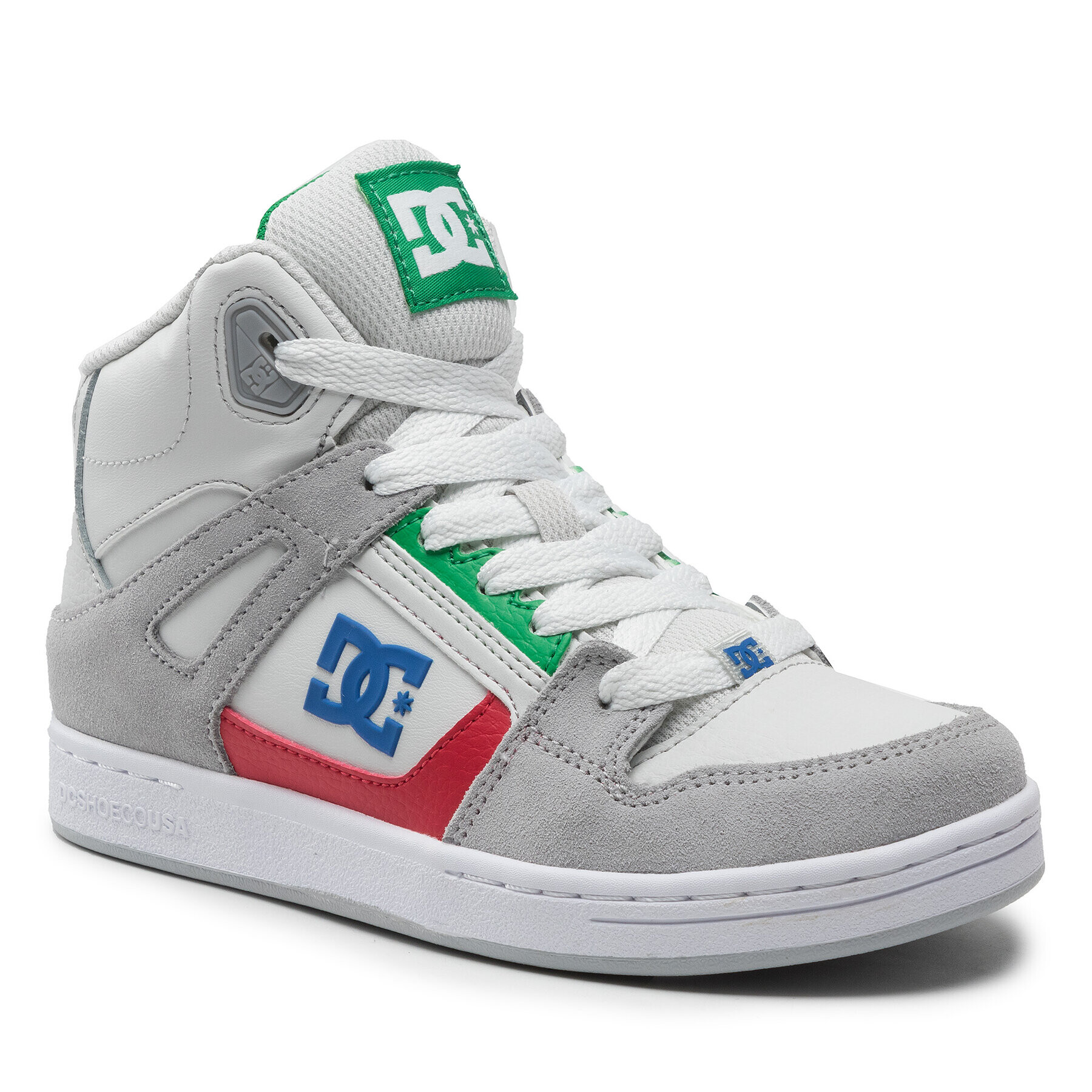 DC Сникърси Pure High-Top ADBS100242 Сив - Pepit.bg