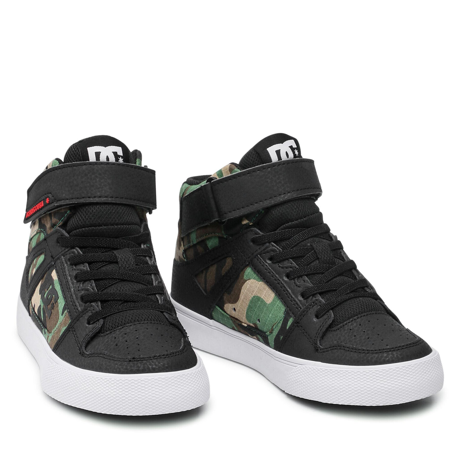 DC Сникърси Pure High-Top Ev ADBS300324 Черен - Pepit.bg