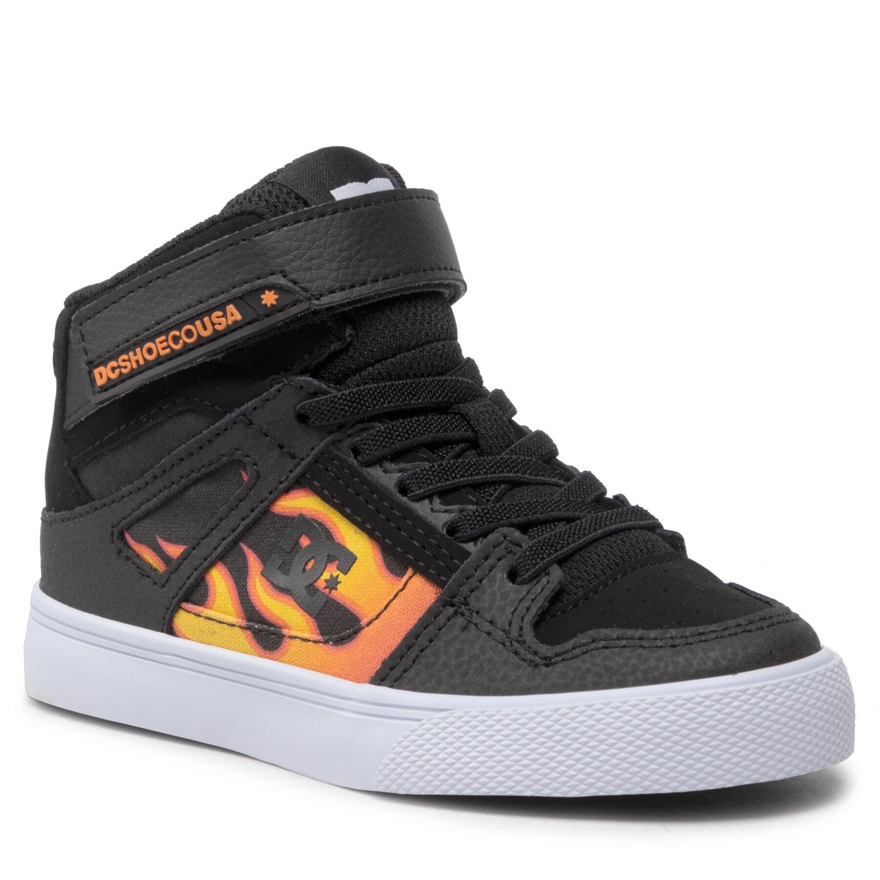 DC Сникърси Pure High-Top Ev ADBS300324 Черен - Pepit.bg