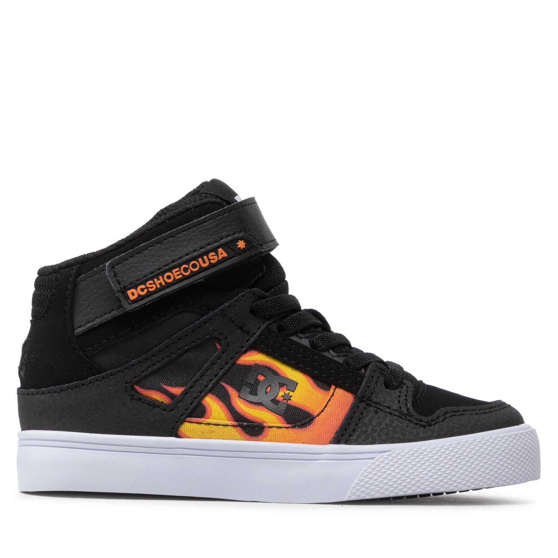 DC Сникърси Pure High-Top Ev ADBS300324 Черен - Pepit.bg