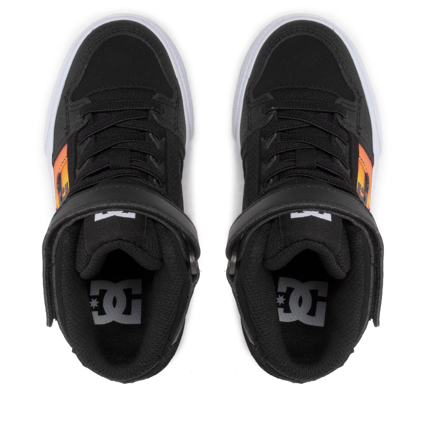 DC Сникърси Pure High-Top Ev ADBS300324 Черен - Pepit.bg