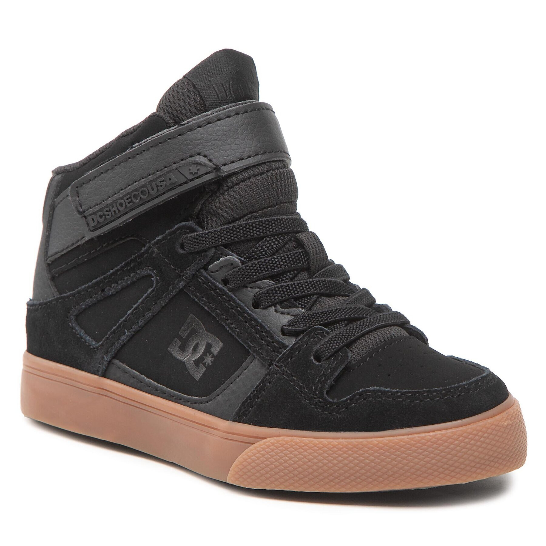 DC Сникърси Pure High-Top Ev ADBS300324 Черен - Pepit.bg