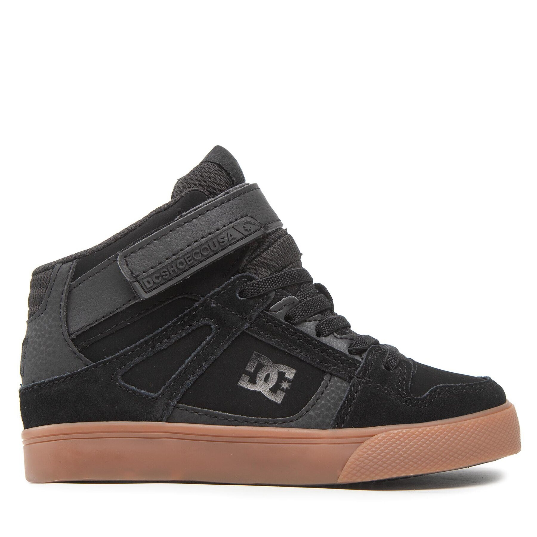 DC Сникърси Pure High-Top Ev ADBS300324 Черен - Pepit.bg
