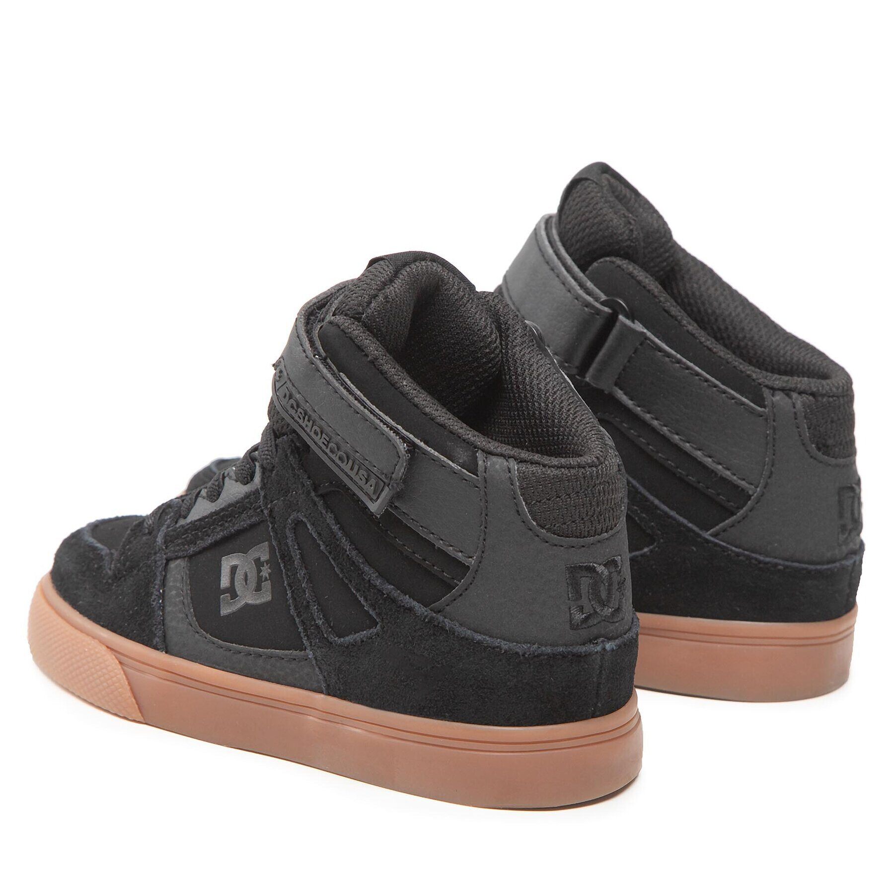 DC Сникърси Pure High-Top Ev ADBS300324 Черен - Pepit.bg
