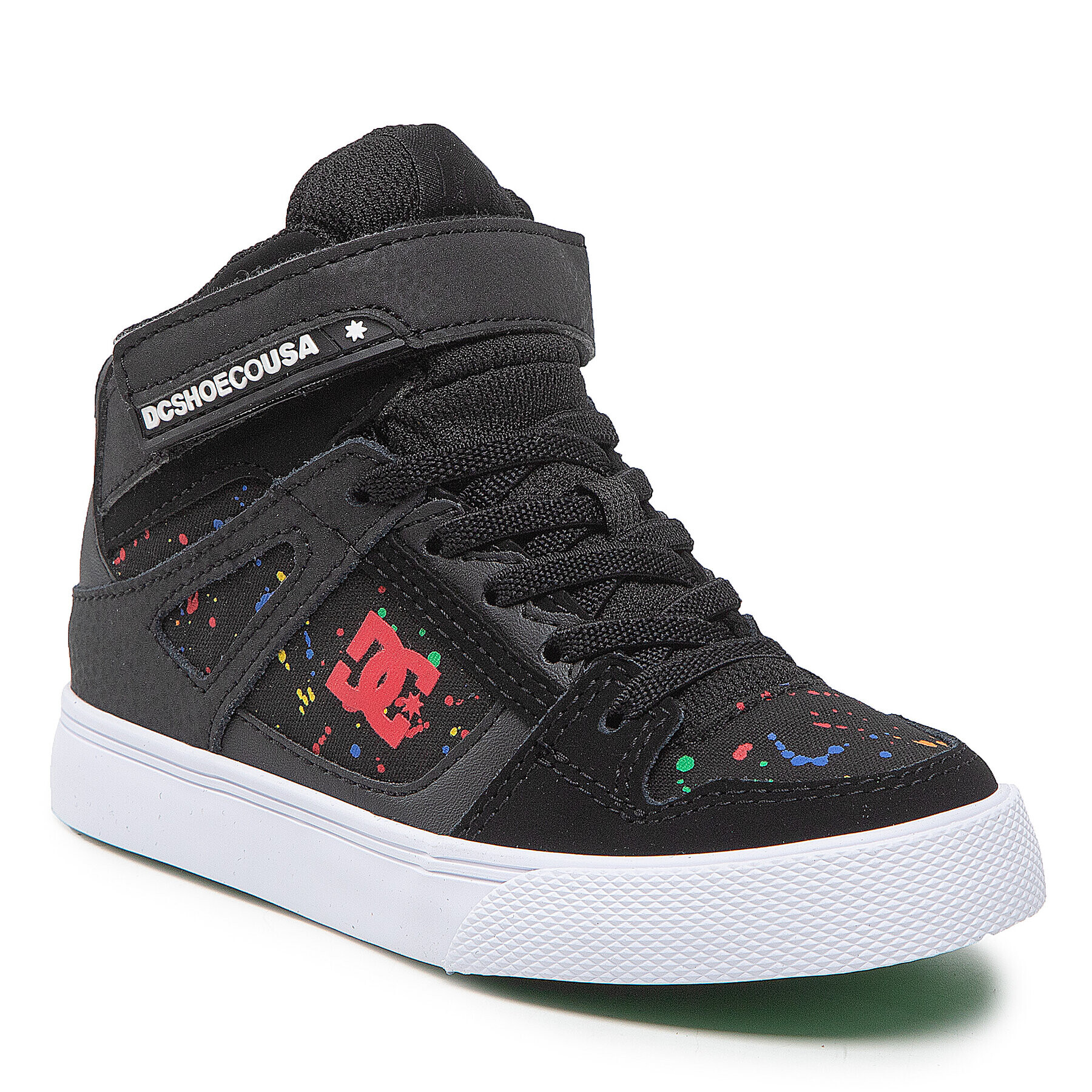 DC Сникърси Pure High-Top Ev ADBS300324 Черен - Pepit.bg
