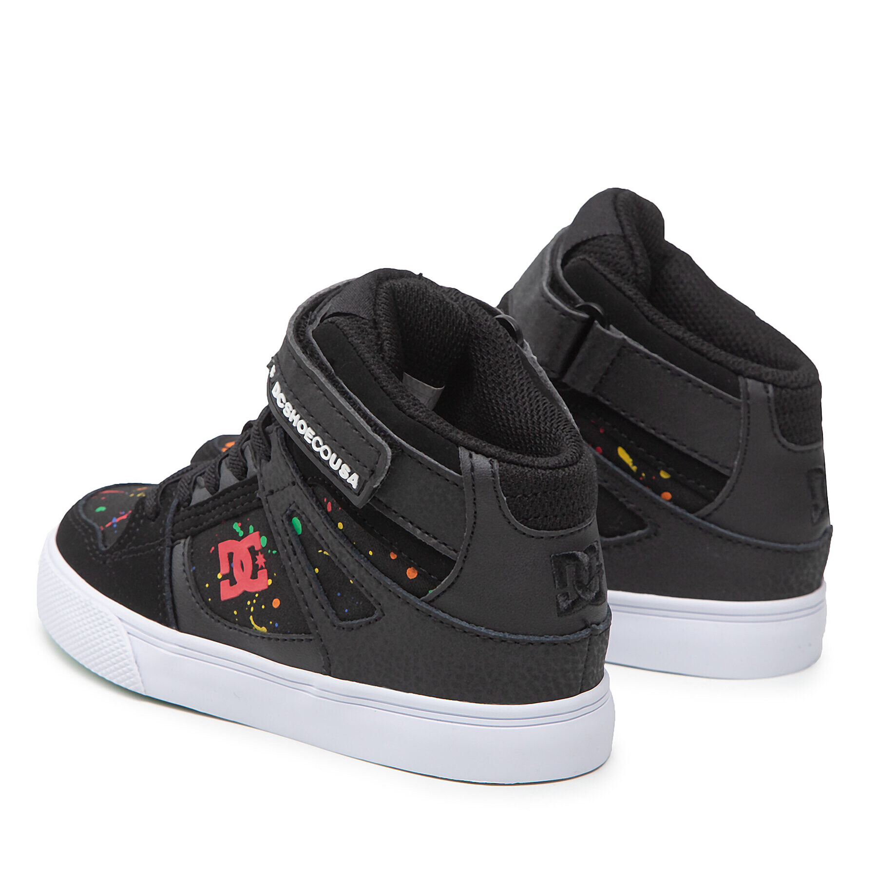 DC Сникърси Pure High-Top Ev ADBS300324 Черен - Pepit.bg