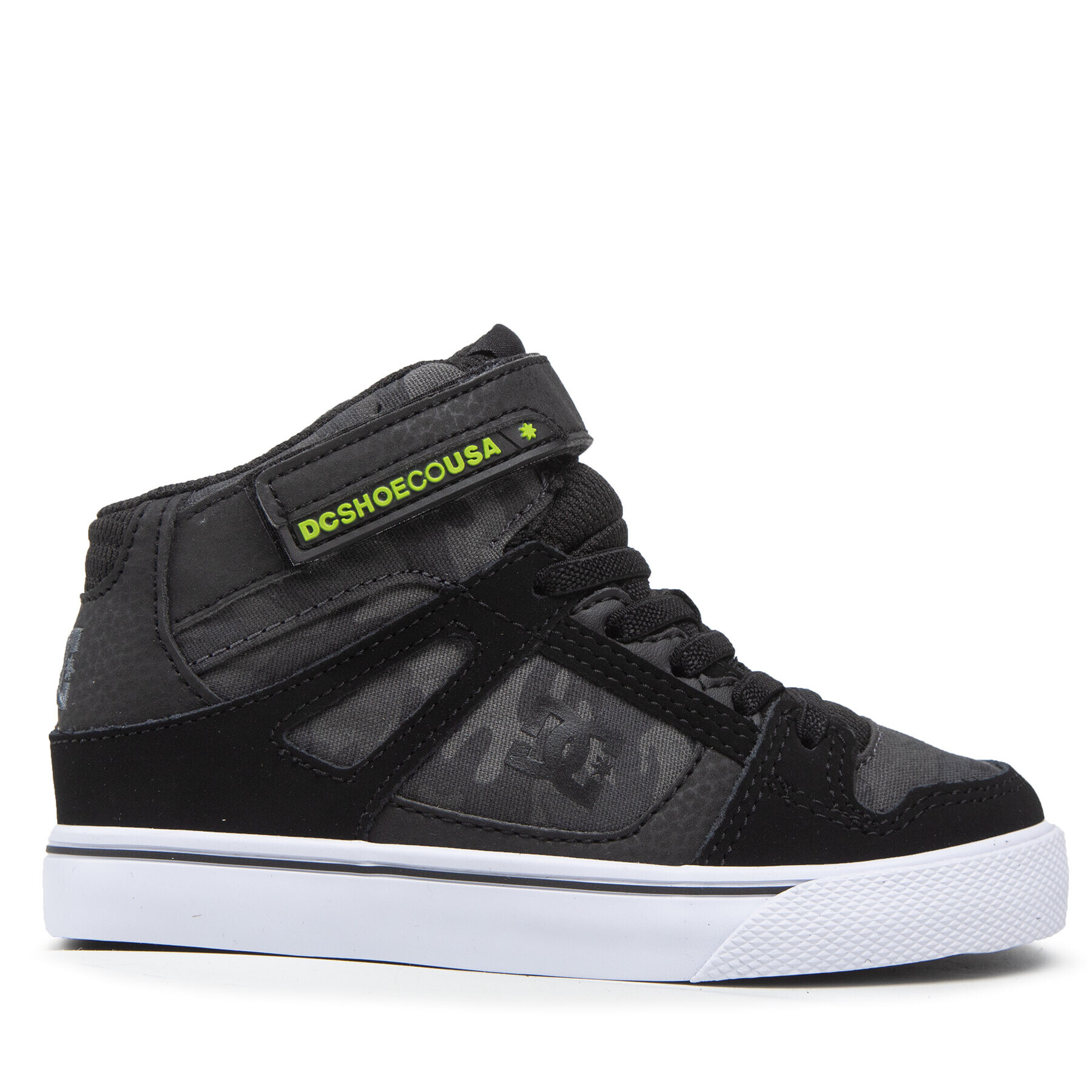 DC Сникърси Pure High-Top Ev ADBS300324 Черен - Pepit.bg