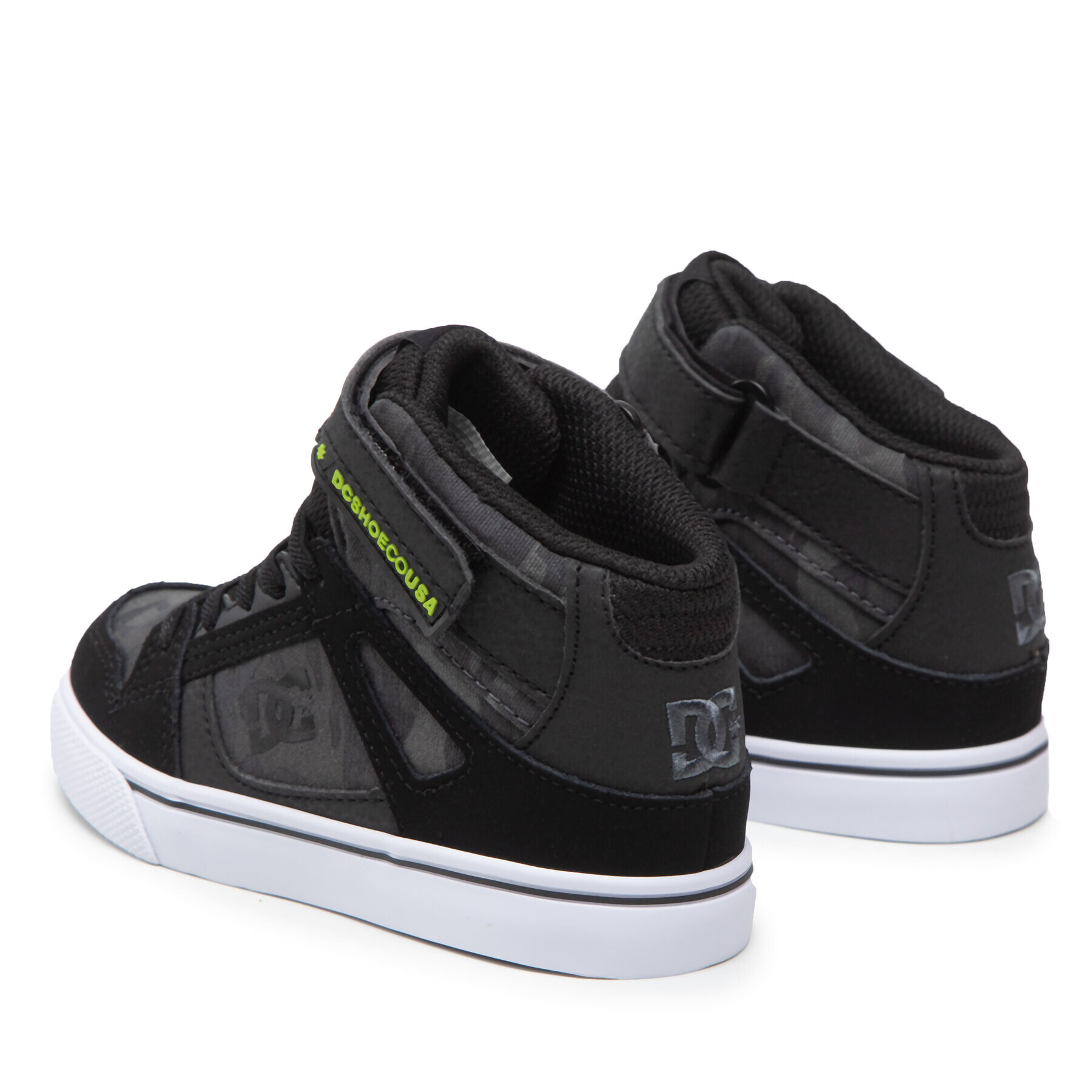 DC Сникърси Pure High-Top Ev ADBS300324 Черен - Pepit.bg