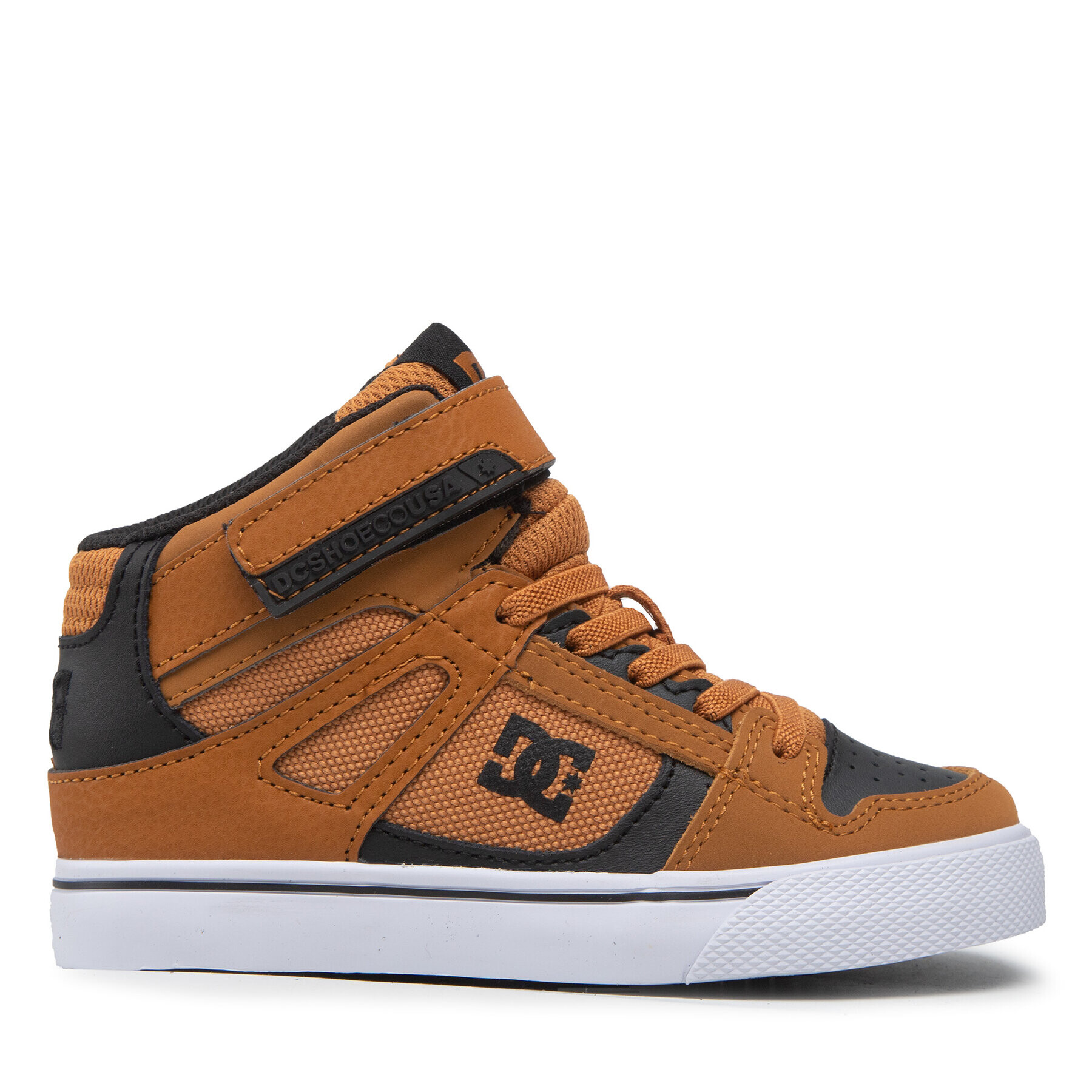 DC Сникърси Pure High-Top Ev ADBS300324 Кафяв - Pepit.bg