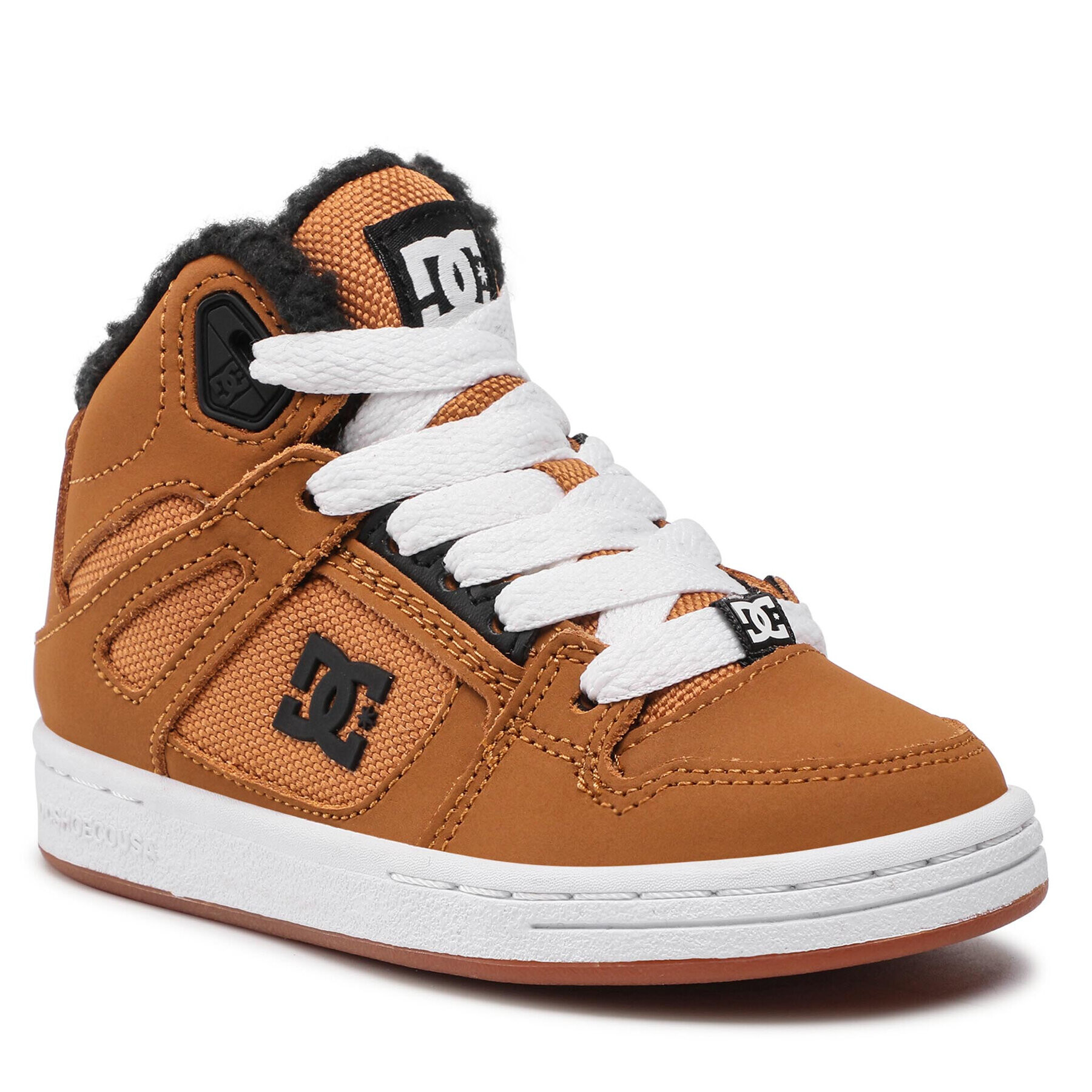 DC Сникърси Pure High-Top Wnt ADBS100245 Кафяв - Pepit.bg